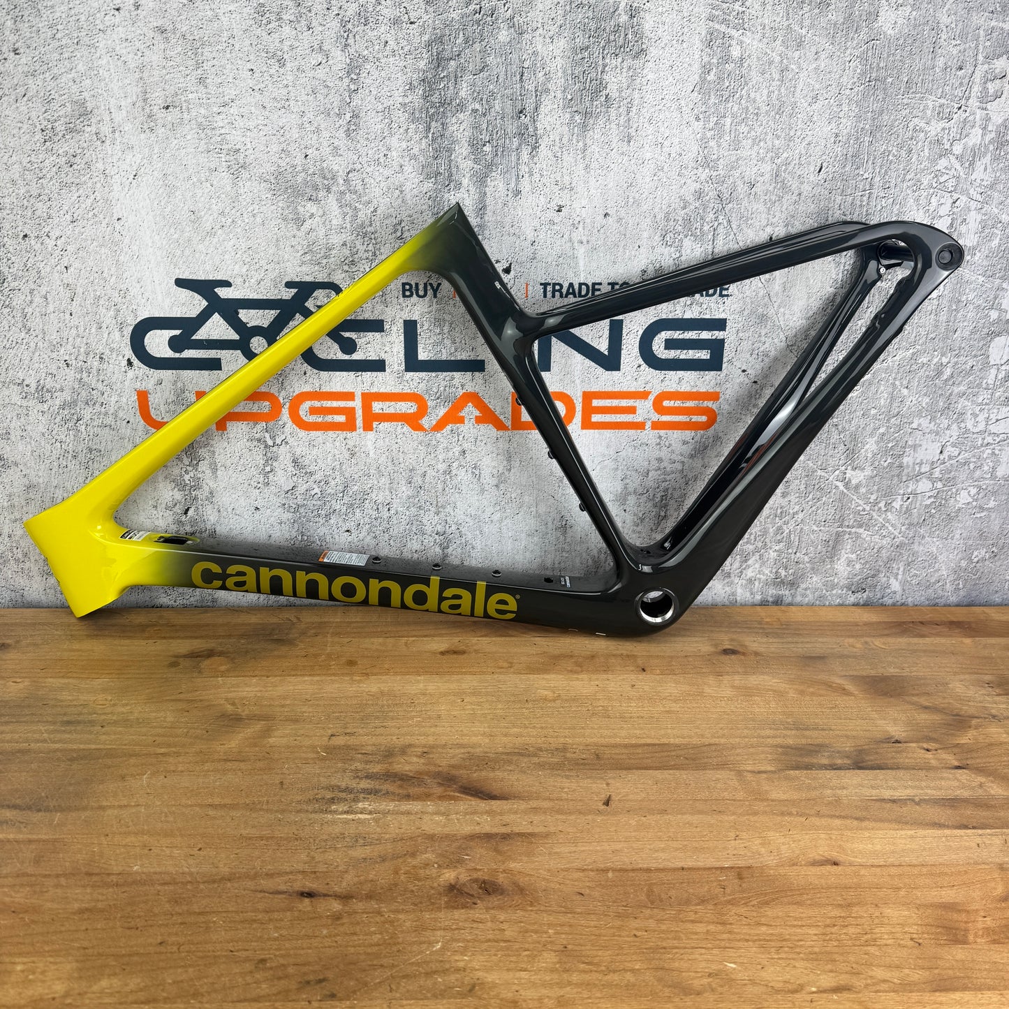 New! Cannondale SuperSix EVO Hi-Mod 48cm Carbon Disc Frameset 700c Laguna Yellow