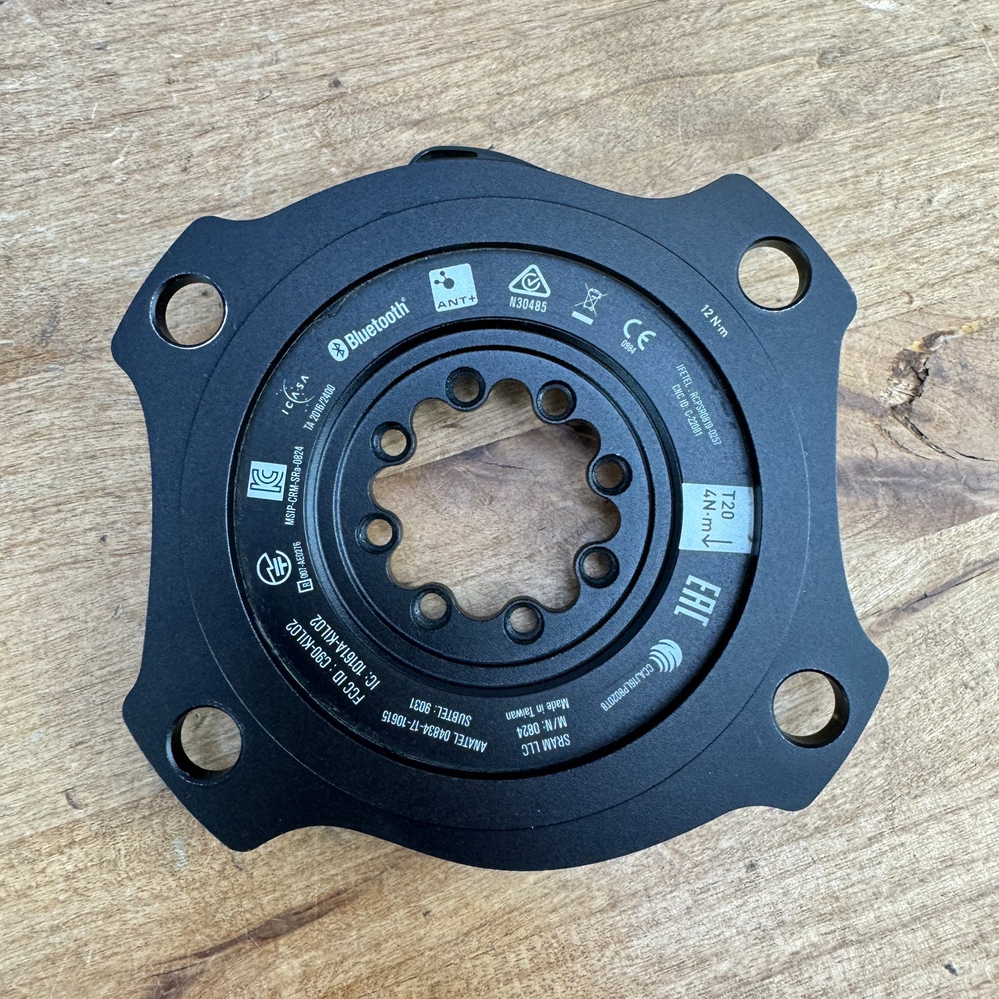 SRAM Red/Force AXS Quarq Power Meter 4-Bolt 107 BCD Spider 180g