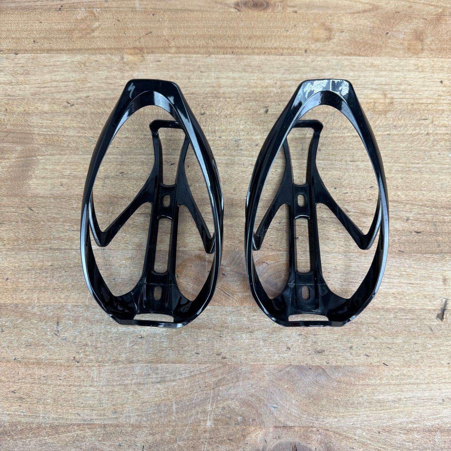 Low Mile! Pair Specialized Rib Cage II Bike Water Bottle Cages 68g