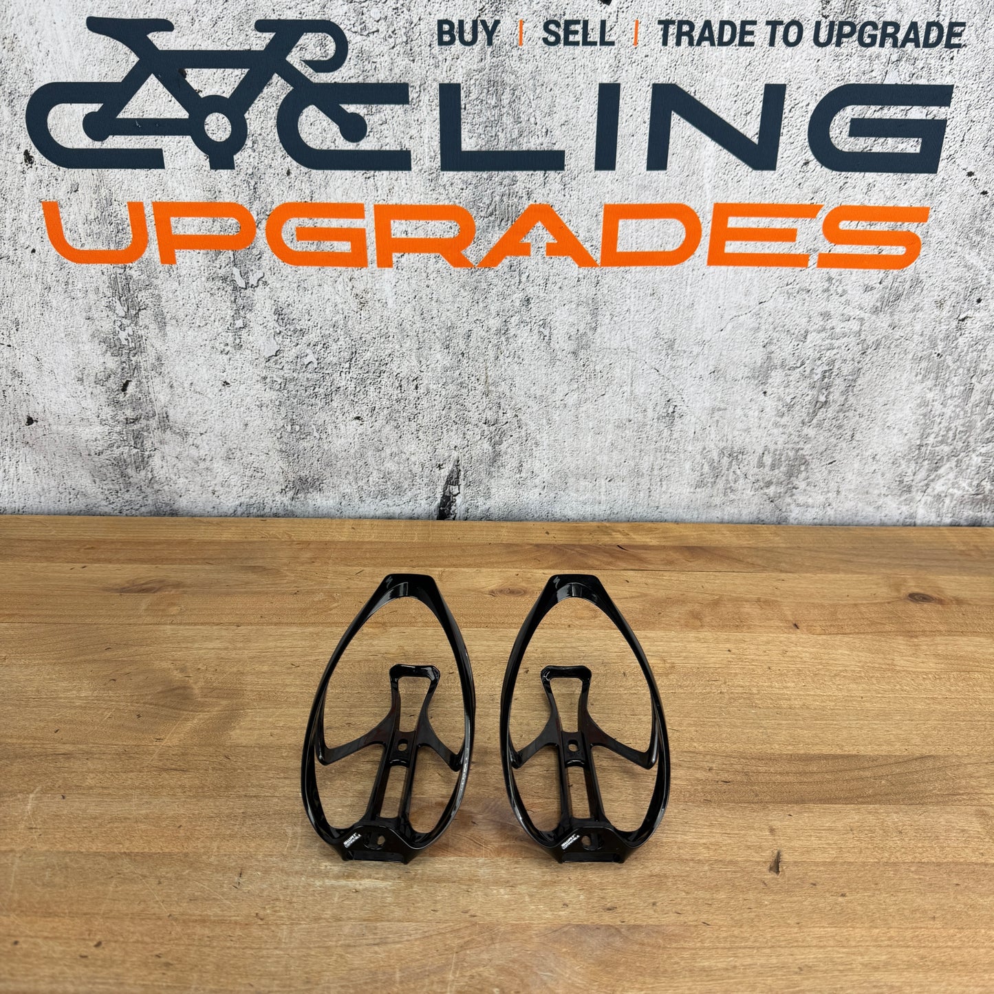 Low Mile! Pair Specialized Rib Cage II Bike Water Bottle Cages 68g