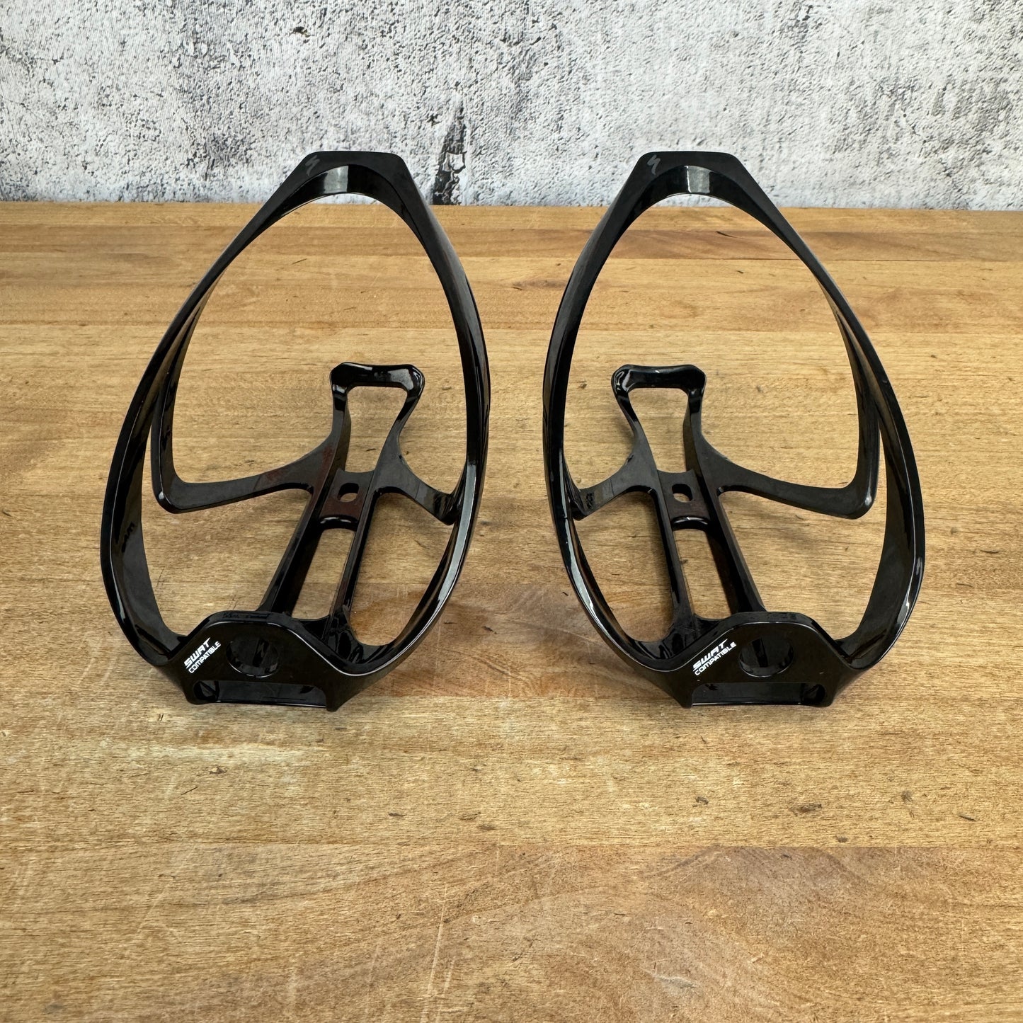 Low Mile! Pair Specialized Rib Cage II Bike Water Bottle Cages 68g