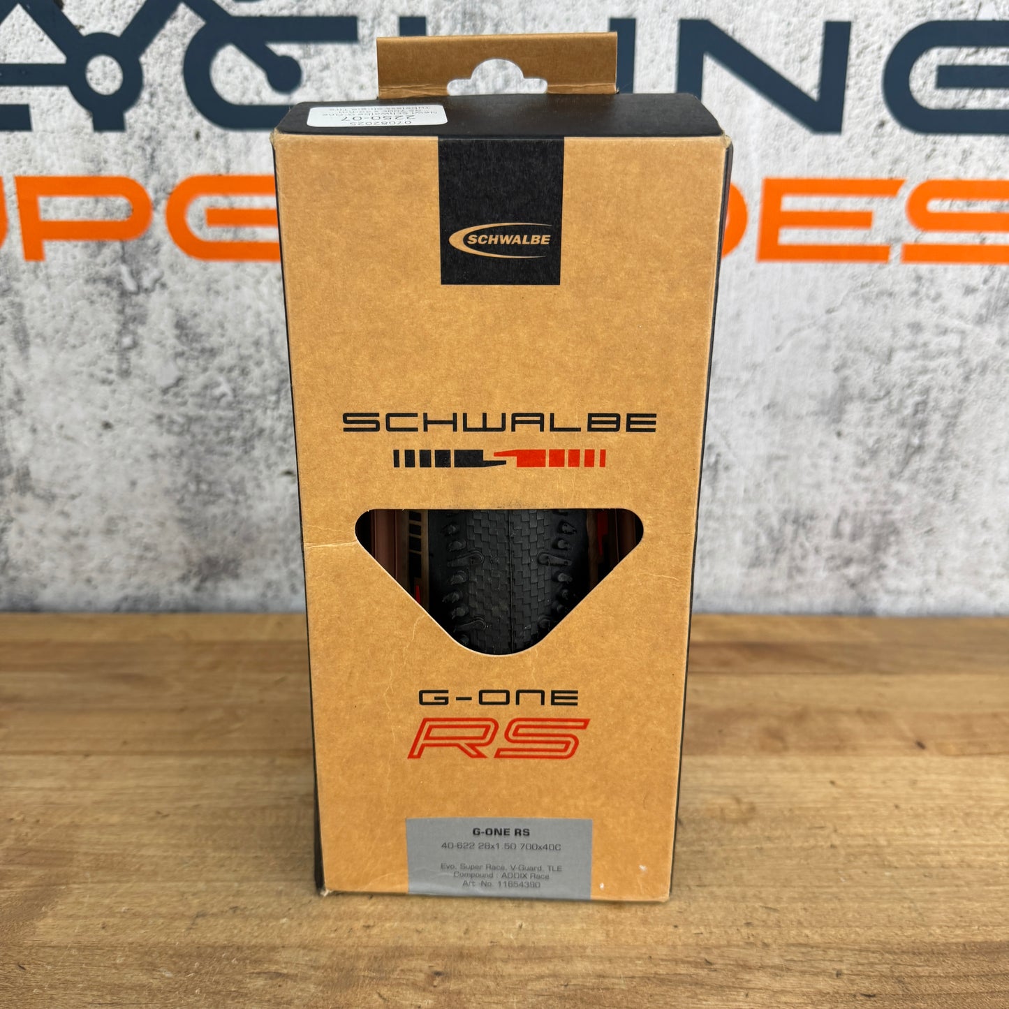 New! Schwalbe G-One RS 700c x 40mm Tubeless Gravel Single Tire MSRP $88