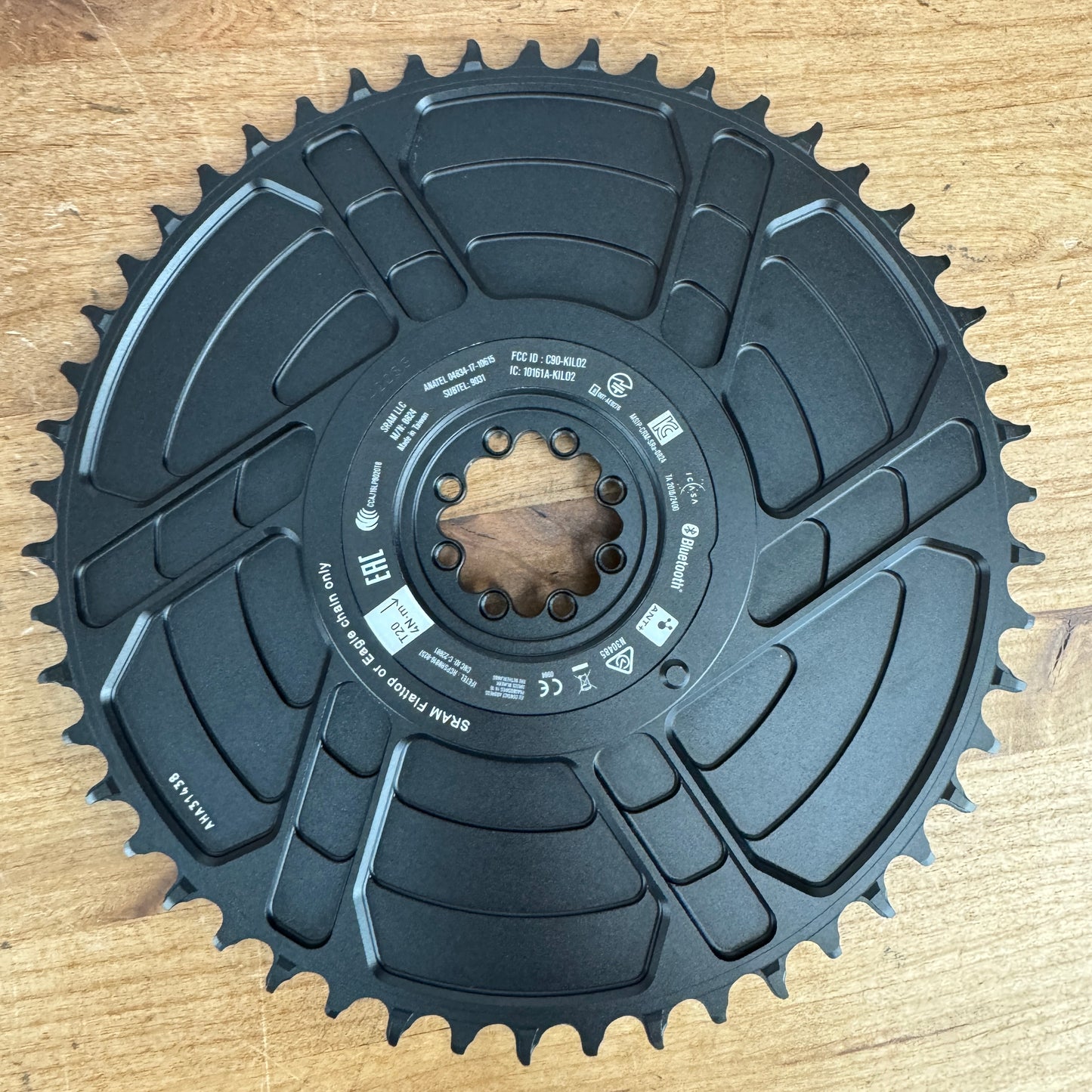 New! SRAM Red AXS E1 X-Sync Aero 1x 50t 12-Speed DM Chainring Quarq Power Meter
