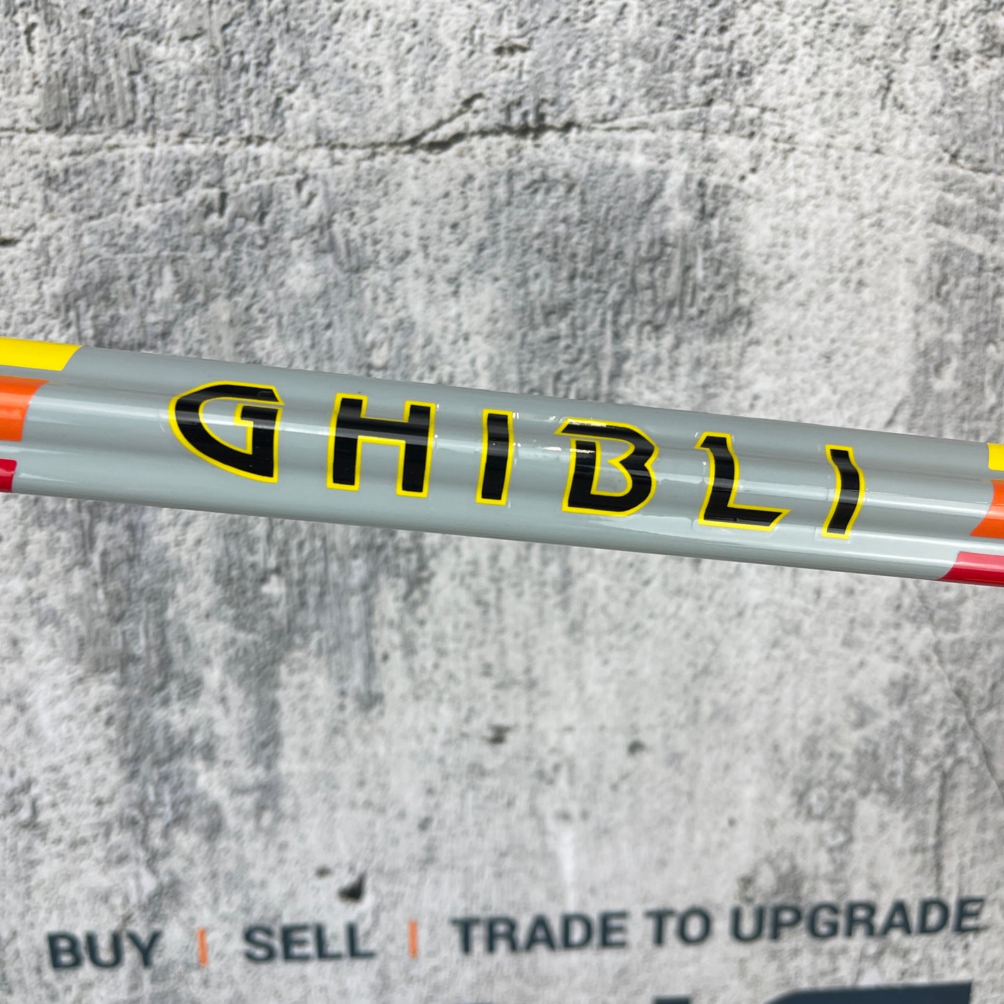Never Ridden! Rossin Ghibli Mondrian SLX 57cm Rim Brake Steel Frameset 700c