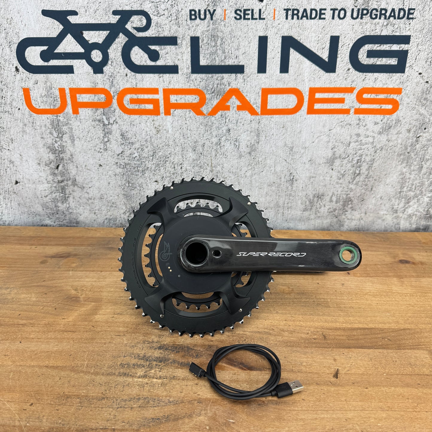 Campagnolo Super Record WRL HPPM Power Meter 48/32T 12-Speed 175mm Crankset