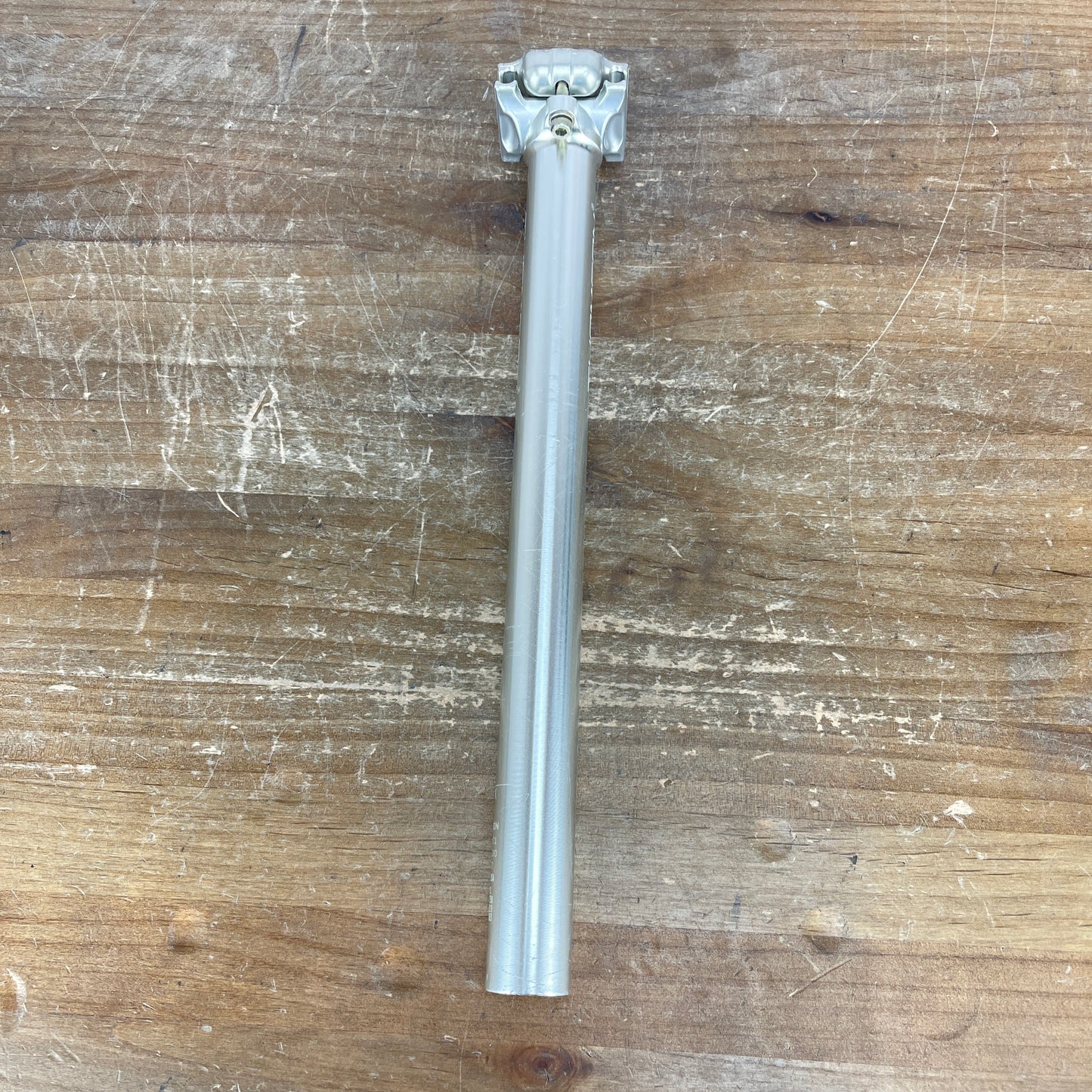 Thomson Elite Zero Offset Silver 27.2mm x 330mm Alloy Road Bike Seatpost 232g
