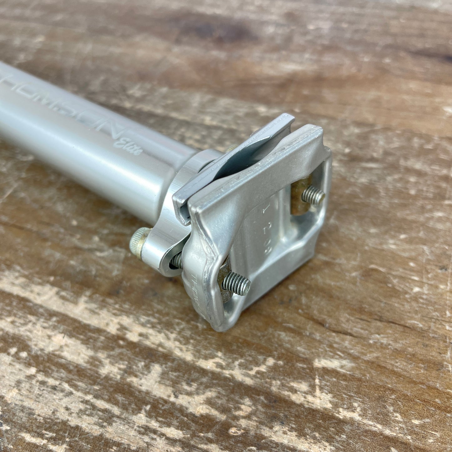 Thomson Elite Zero Offset Silver 27.2mm x 330mm Alloy Road Bike Seatpost 232g