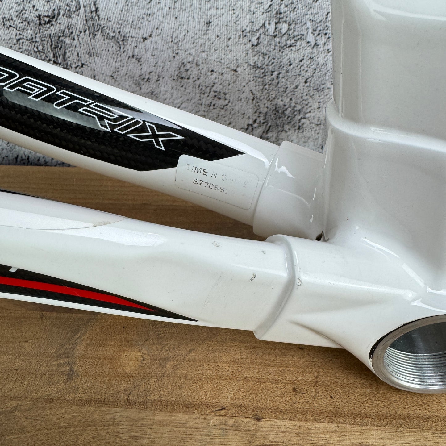 2012 Time RXR Ulteam Small (54.5cm TT) Rim Brake Carbon Frameset 700c 1746g