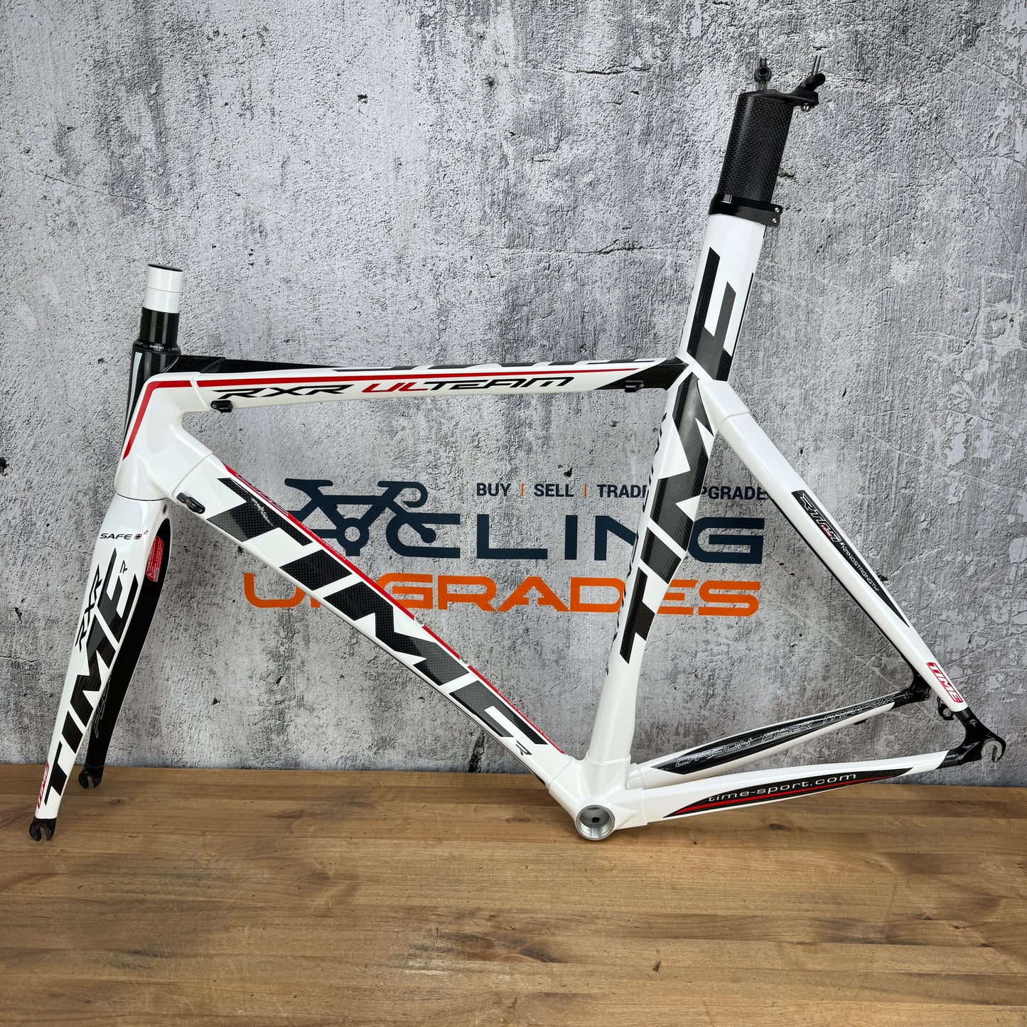 2012 Time RXR Ulteam Small (54.5cm TT) Rim Brake Carbon Frameset 700c 1746g