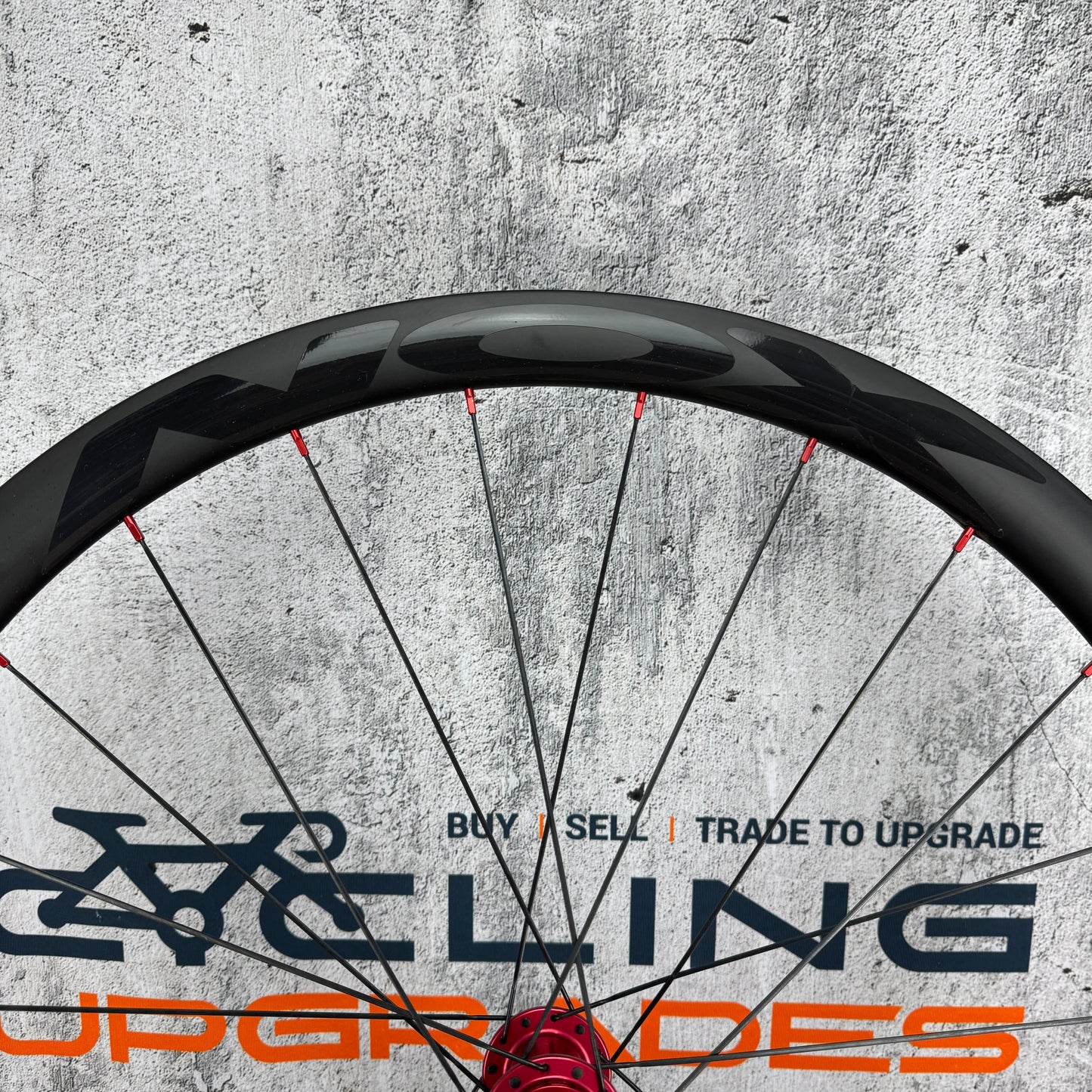 NOX Salkor 36D Carbon Tubeless Disc Front Wheel 700c White Industries CLD 693g