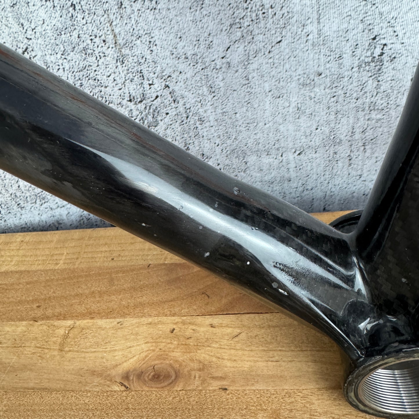 Vintage! Calfee Tetra Classic 54cm Carbon Frameset Ritchey Fork Chris King 1811g