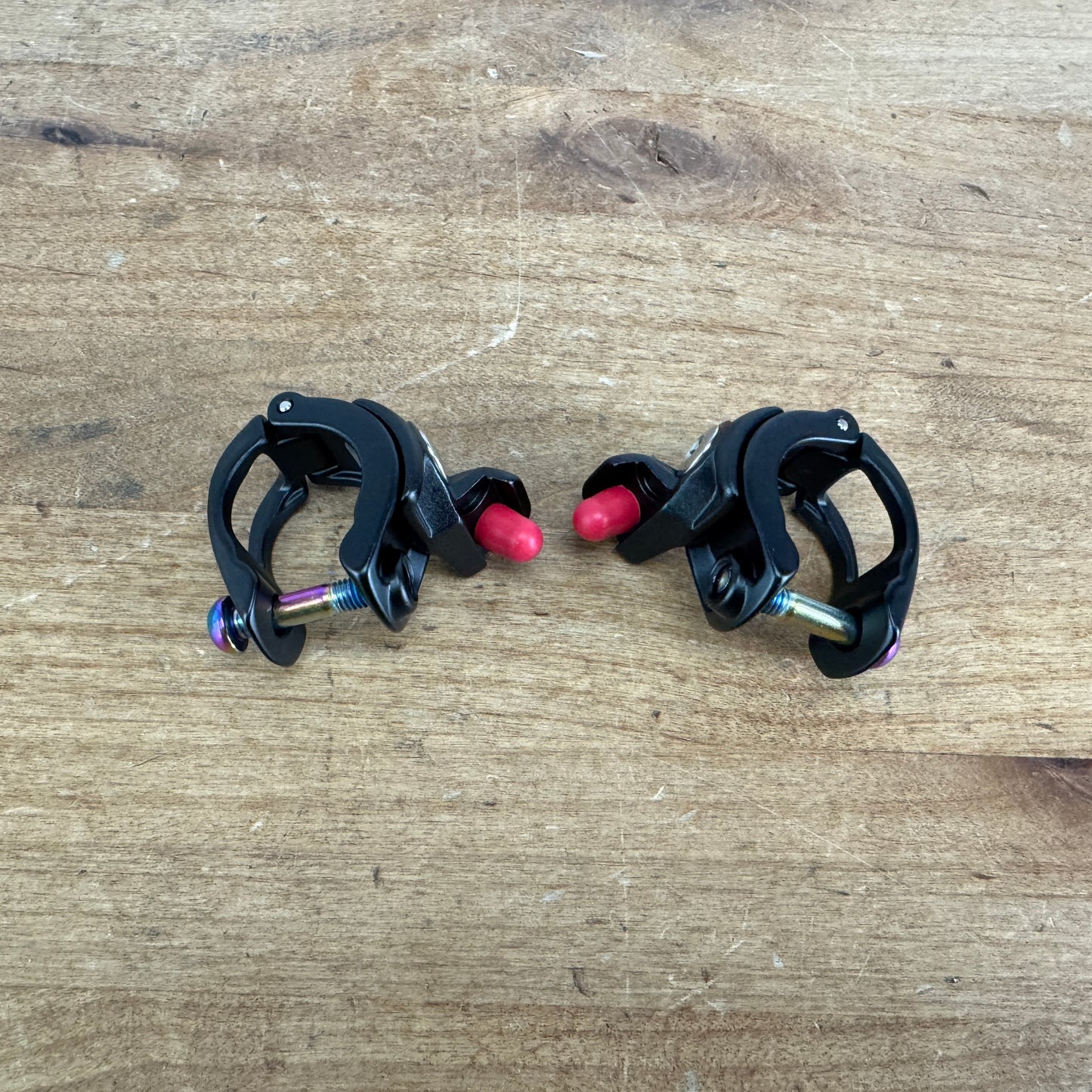 New! SRAM MatchMaker X Clamp Pair Right & Left Rainbow MSRP $43