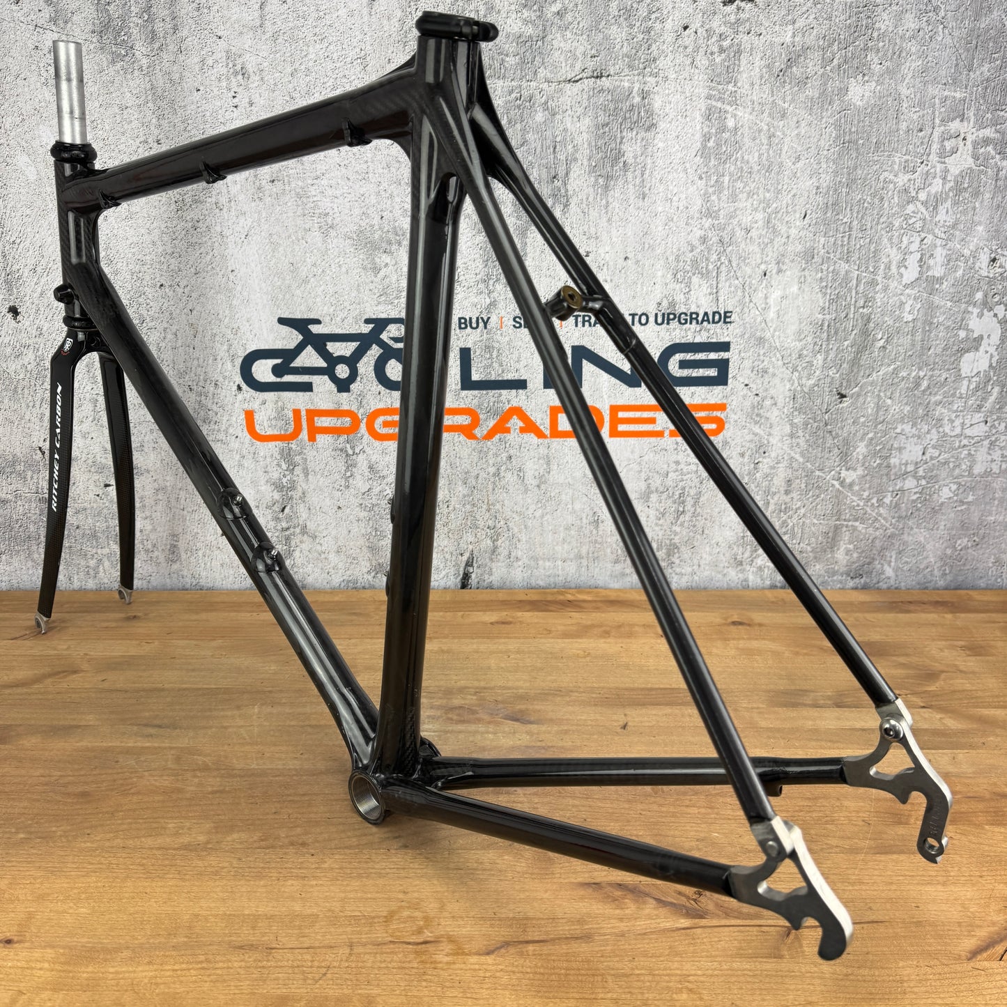 Vintage! Calfee Tetra Classic 54cm Carbon Frameset Ritchey Fork Chris King 1811g