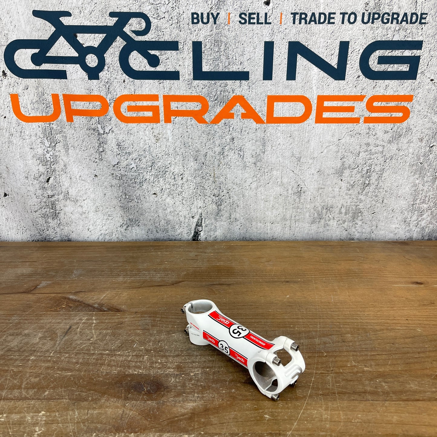 Deda Elementi Trentacinque M35 110mm ±8 Degree White Alloy 35mm Stem 129g