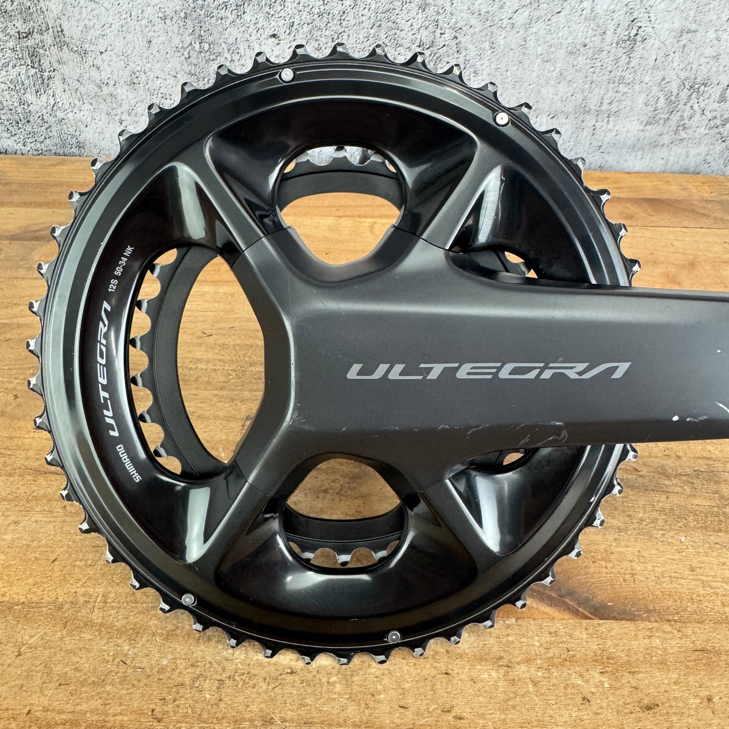 Shimano Ultegra FC-R8100 175mm 50/34t 12-Speed Alloy Bike Crankset 712g
