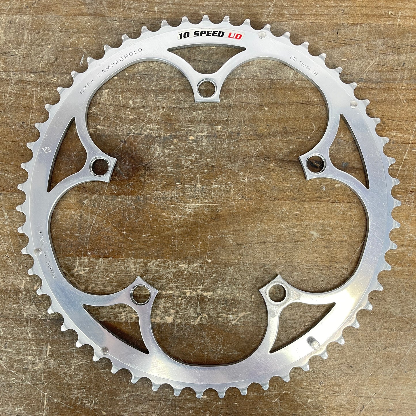 Campagnolo Brev 55t 10-Speed 5-Bolt 135 BCD Road Bike Single Chainring 102g
