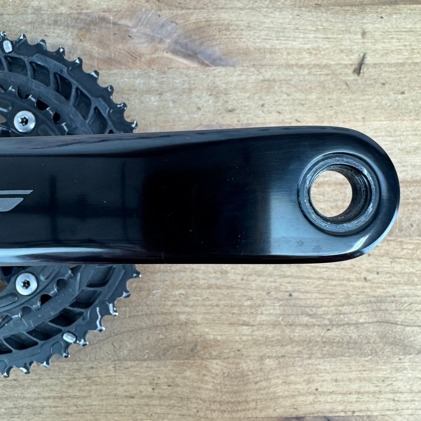 Low Mile Shimano 105 FC-R7100 175mm 50/34t 12-Speed Alloy Crankset w/ Chainrings
