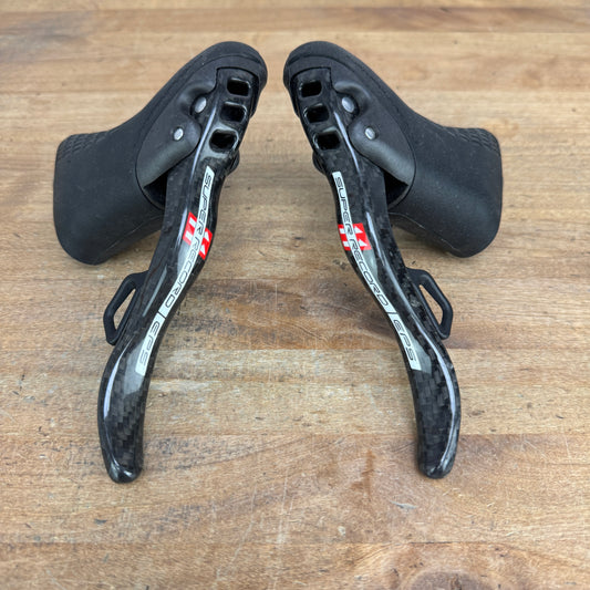 Light Use! Campagnolo Super Record 11 EPS Rim Brake Shifters EP12-SR1CEPS