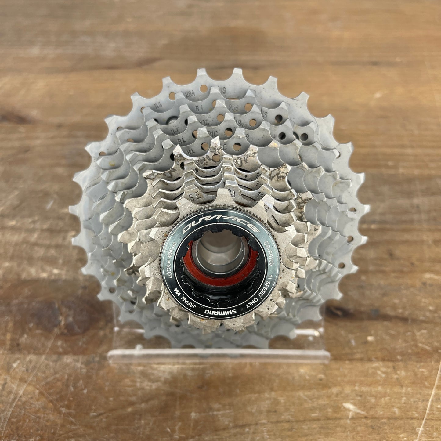 Low Mile! Shimano Dura Ace CS-R9100 11-28t 11-Speed Road Bike Cassette 195g