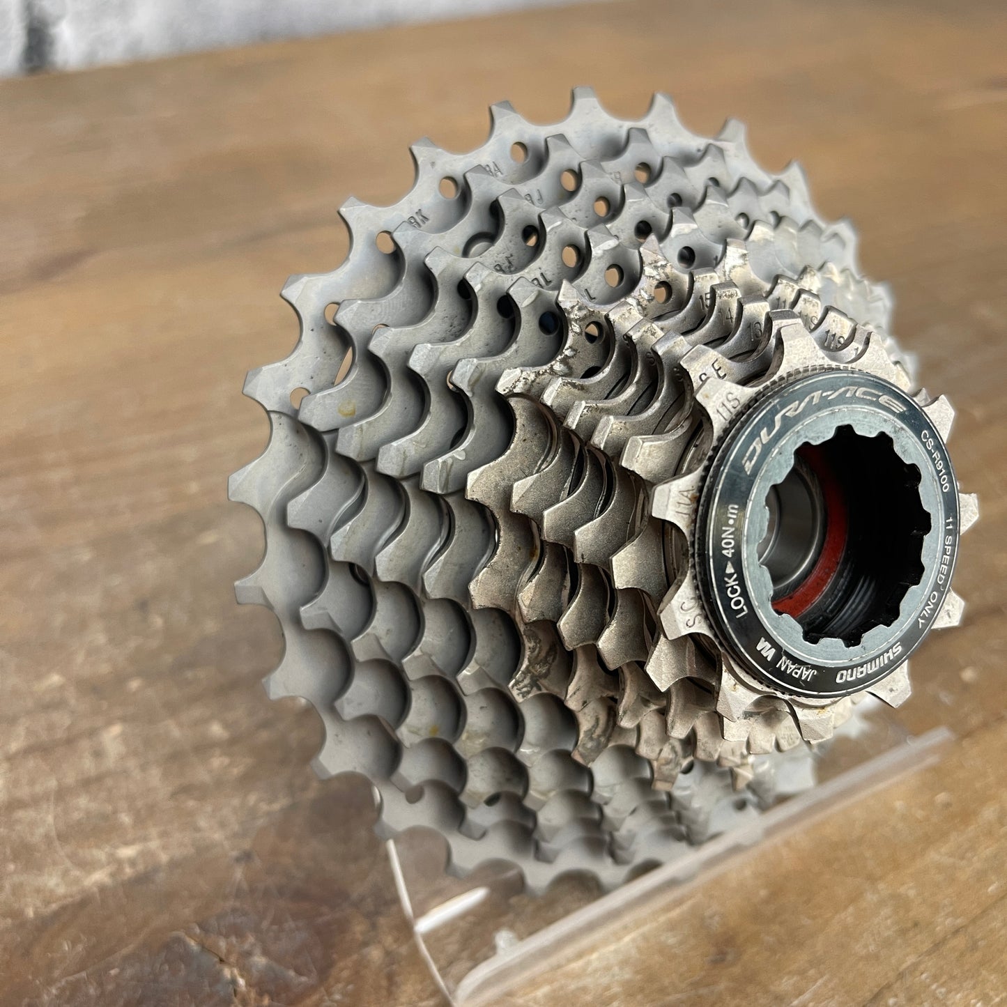 Low Mile! Shimano Dura Ace CS-R9100 11-28t 11-Speed Road Bike Cassette 195g