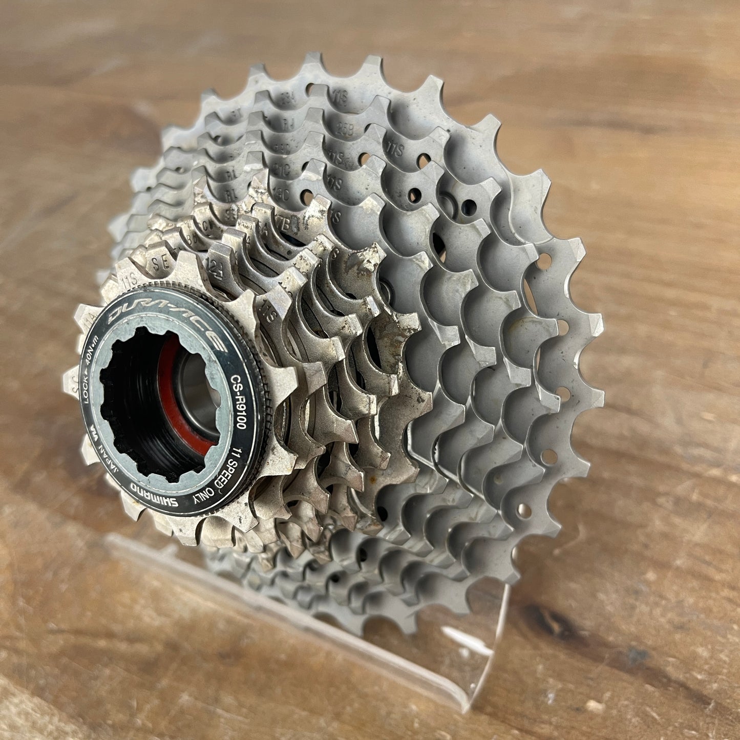 Low Mile! Shimano Dura Ace CS-R9100 11-28t 11-Speed Road Bike Cassette 195g