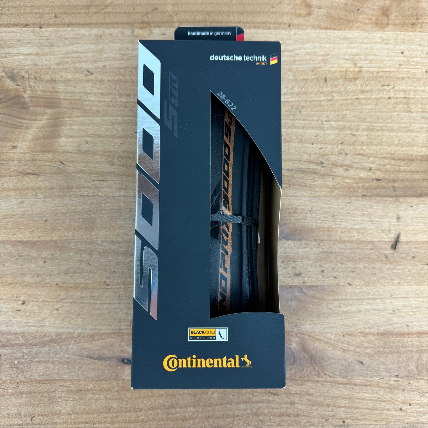 New! Continental Grand Prix 5000 S TR 700c x 28mm Tan Wall Tubeless Road Bike Tire