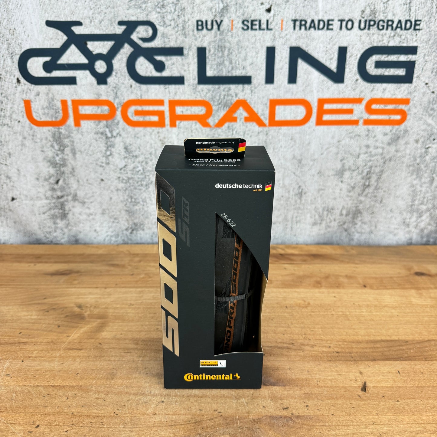 New! Continental Grand Prix 5000 S TR 700c x 28mm Tan Wall Tubeless Road Bike Tire
