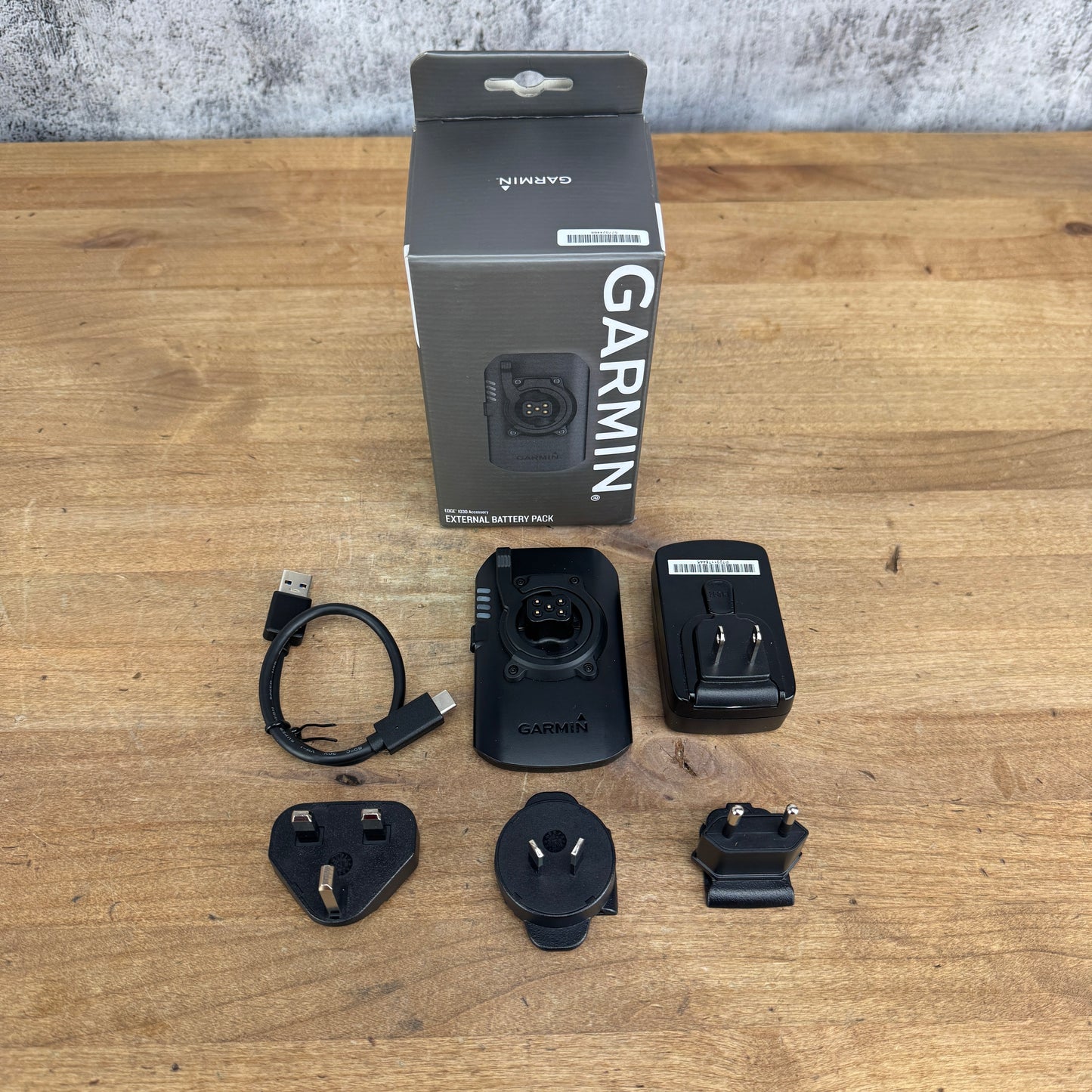 Light Wear! Garmin Charge Power Pack Edge Head Unit External Battery Pack 133g