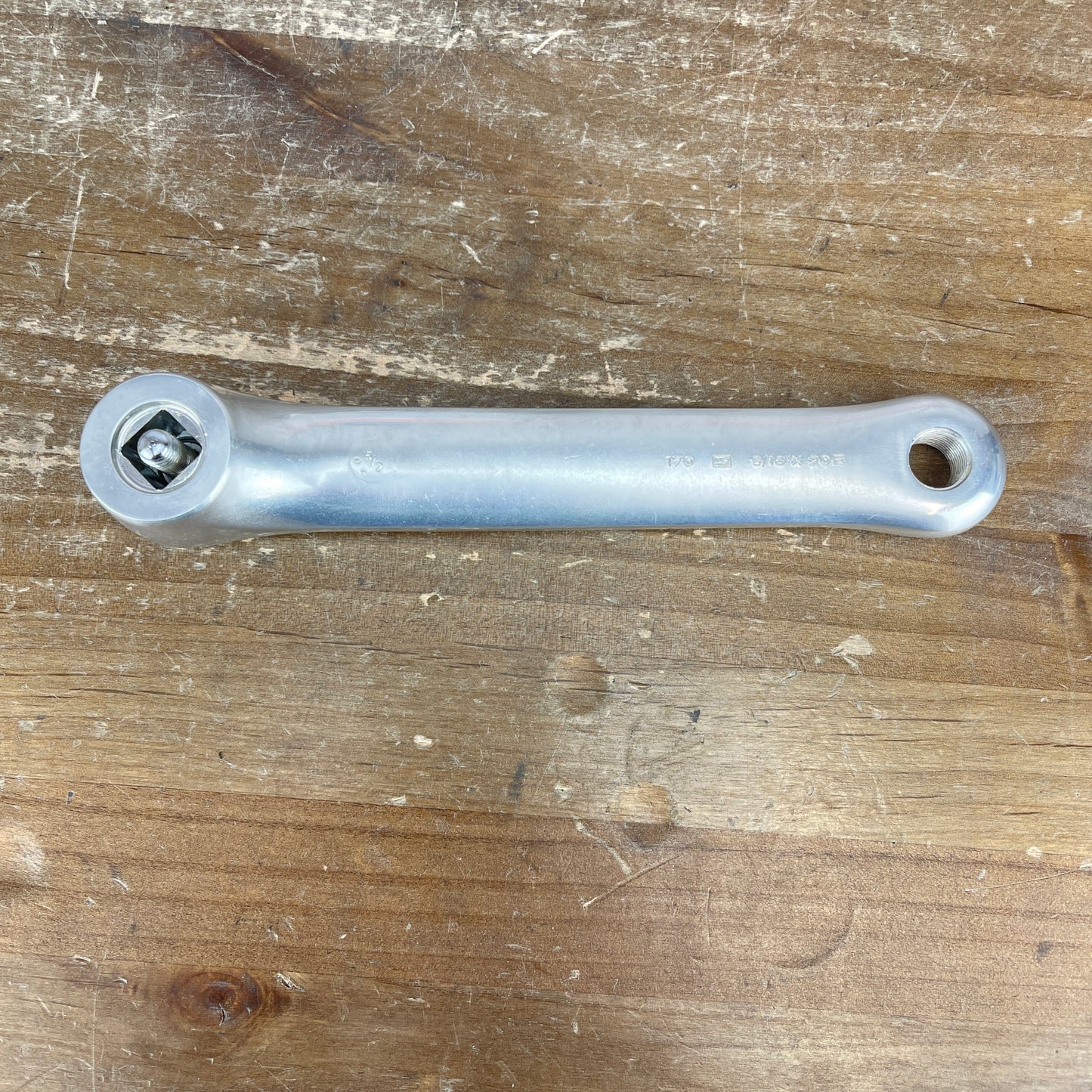 New Takeoff! Campagnolo C-Record Alloy 170mm 53/42t Square Taper Crankset