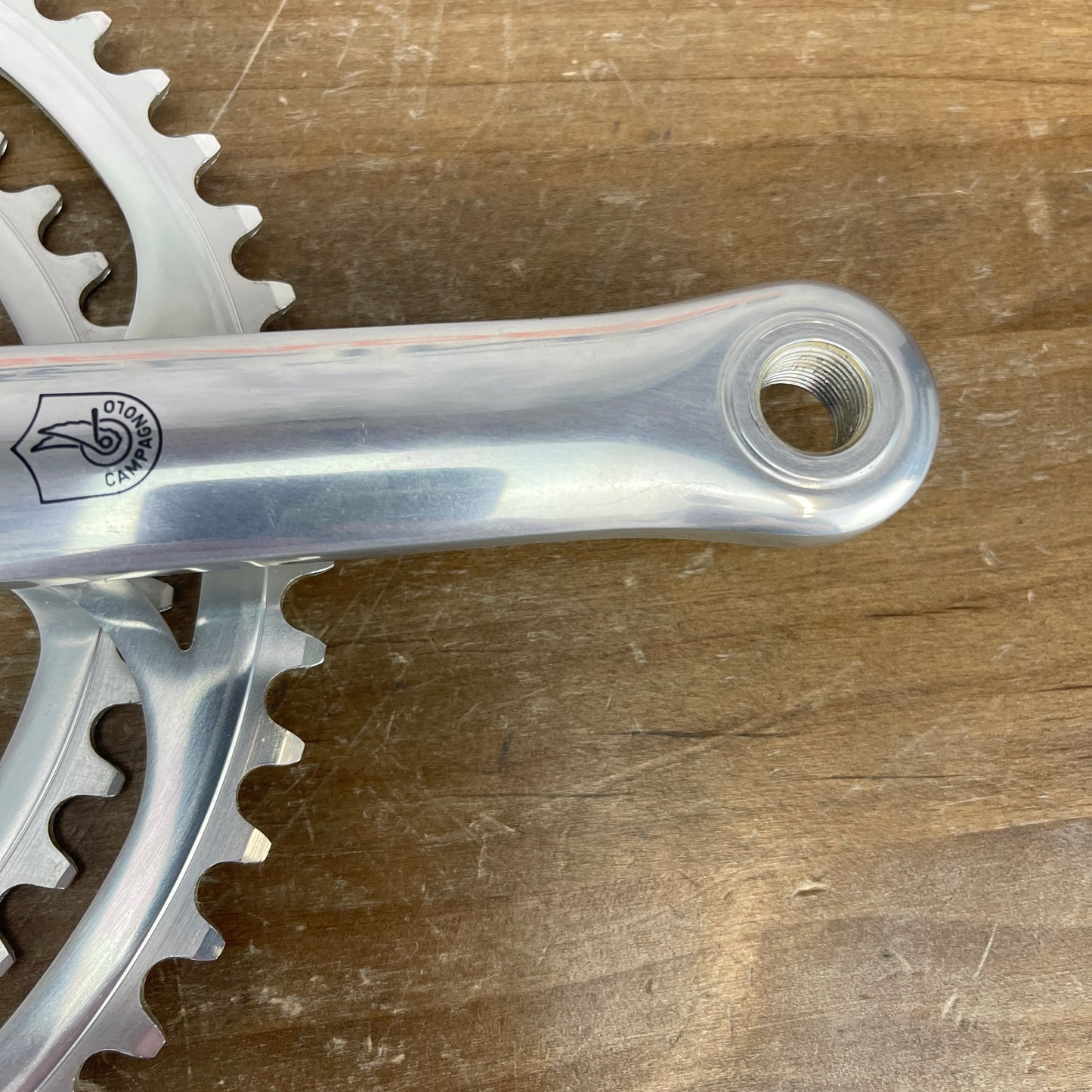 New Takeoff! Campagnolo C-Record Alloy 170mm 53/42t Square Taper Crankset