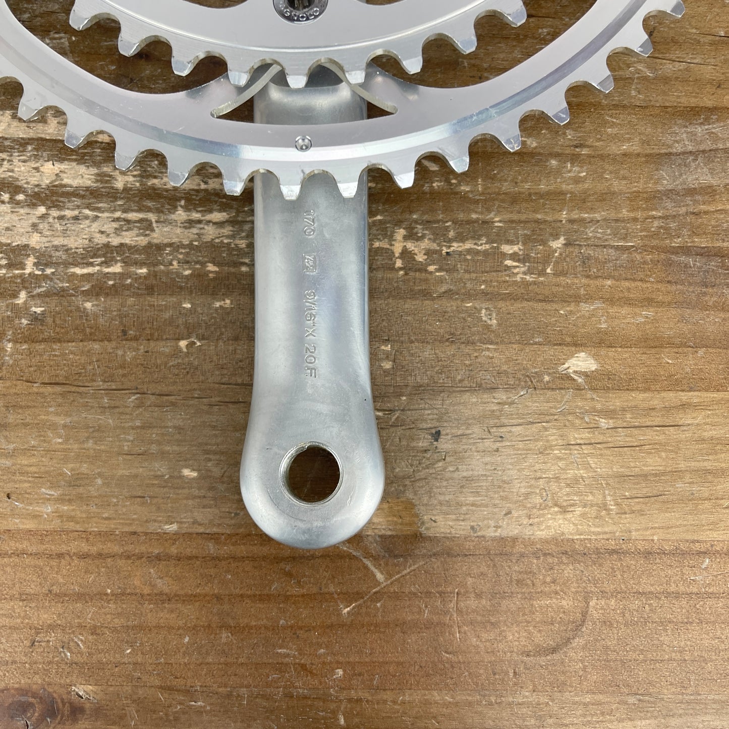 New Takeoff! Campagnolo C-Record Alloy 170mm 53/42t Square Taper Crankset