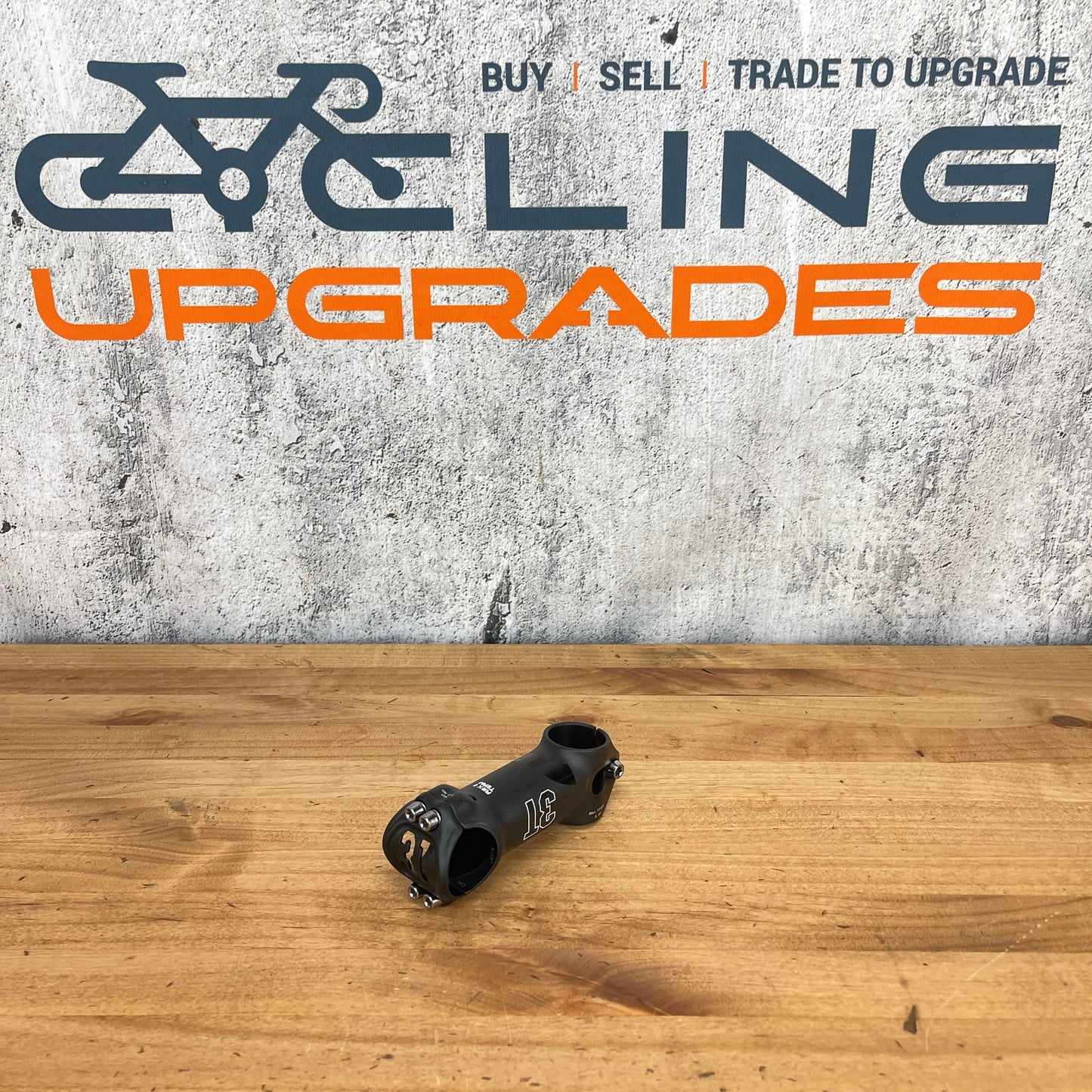 New! 3T ARX II Team Stealth 90mm ±6 Degree 31.8mm Black Alloy Bike Stem 130g