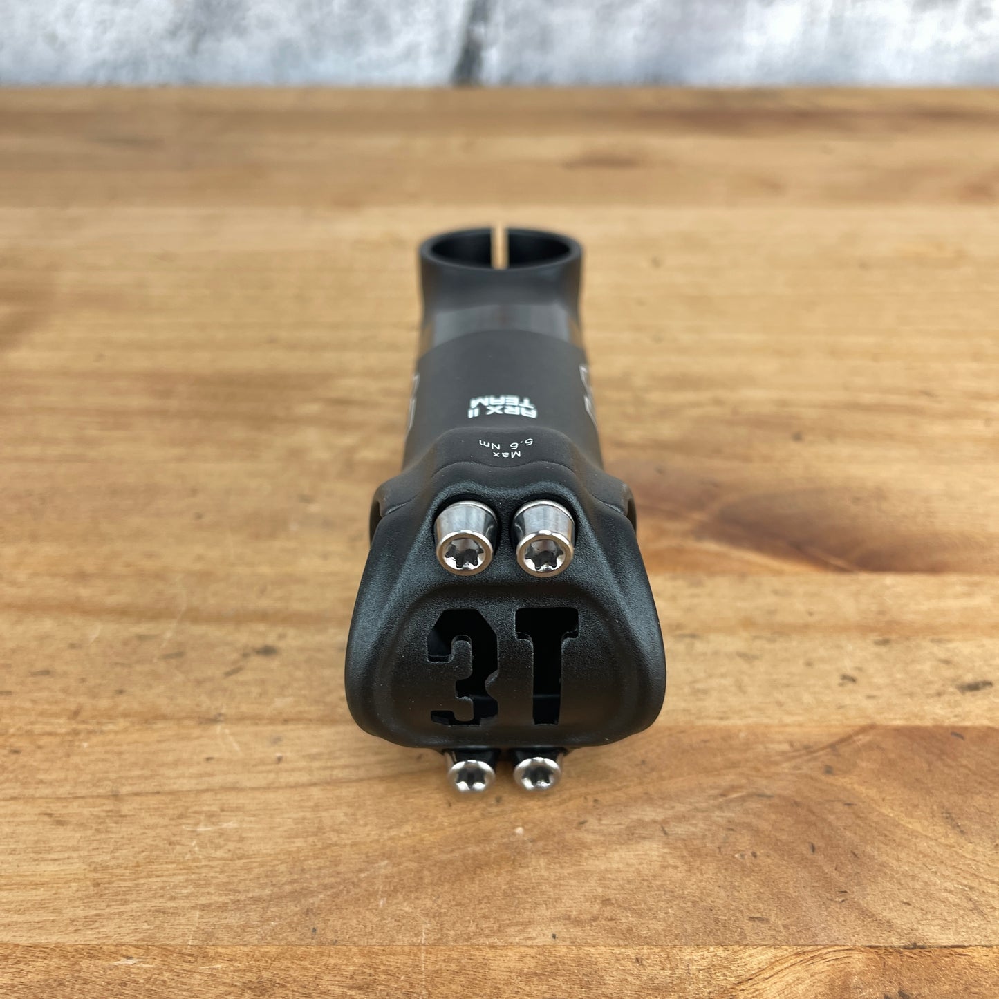 New! 3T ARX II Team Stealth 90mm ±6 Degree 31.8mm Black Alloy Bike Stem 130g
