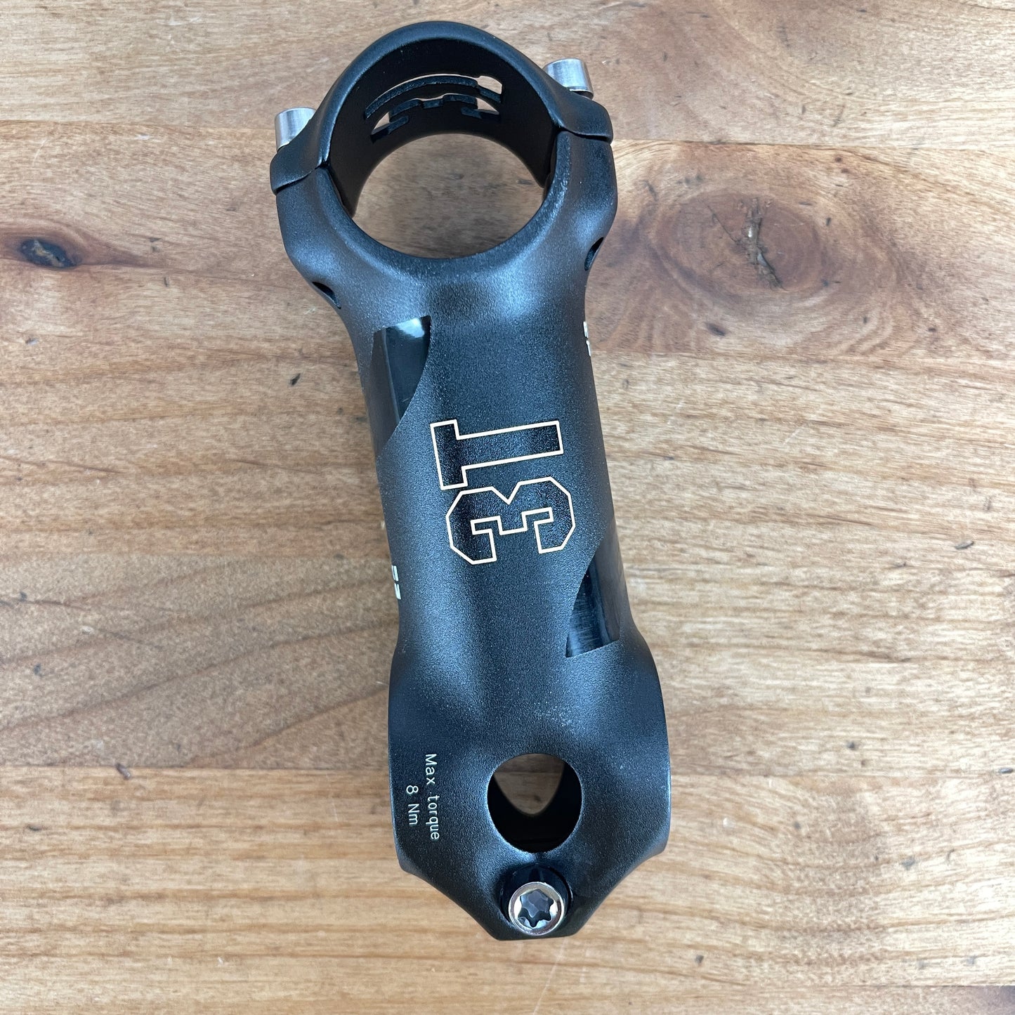 New! 3T ARX II Team Stealth 90mm ±6 Degree 31.8mm Black Alloy Bike Stem 130g