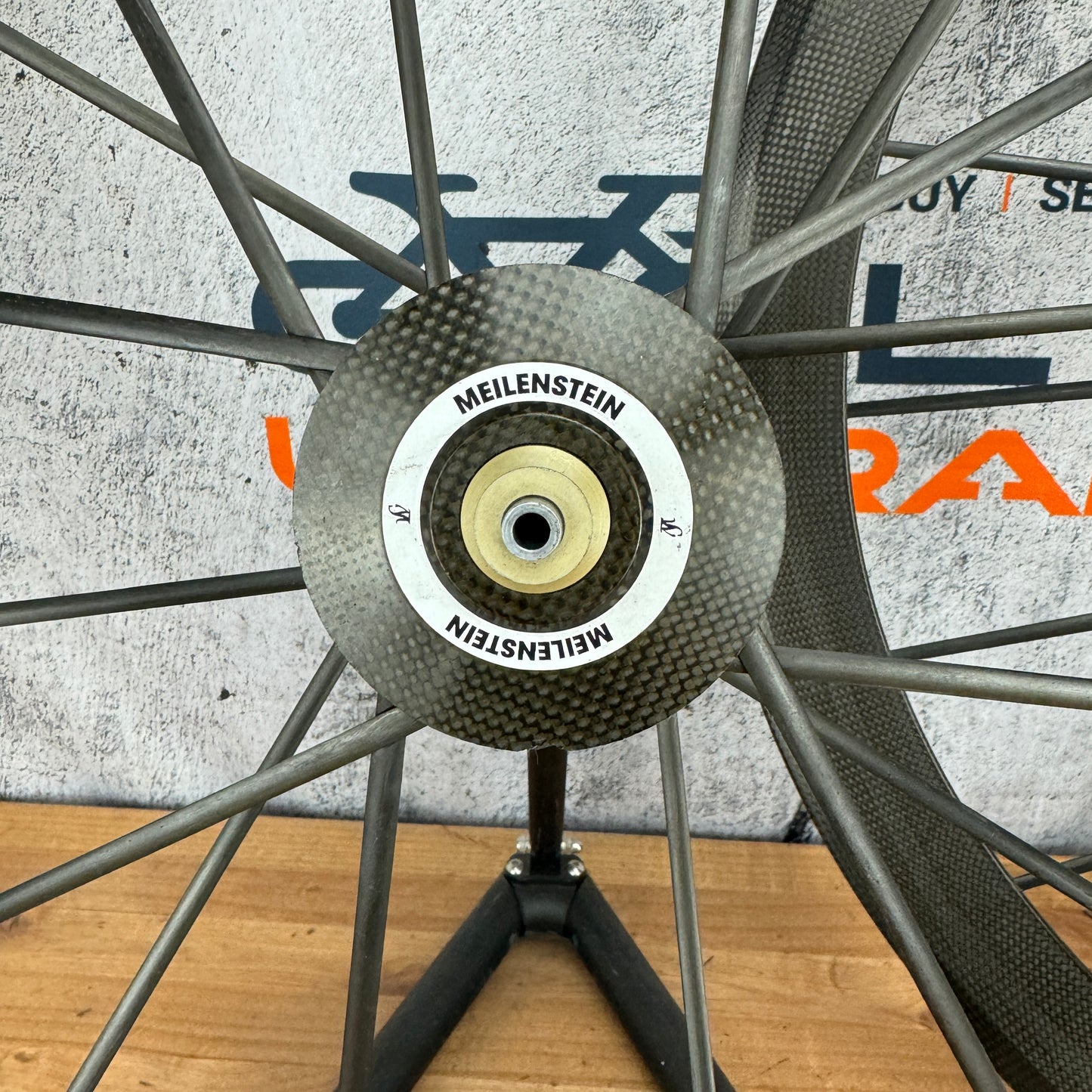 Lightweight Meilenstein Gen IV 16/20 Carbon Clincher Wheelset 700c Rim Brake 1231g