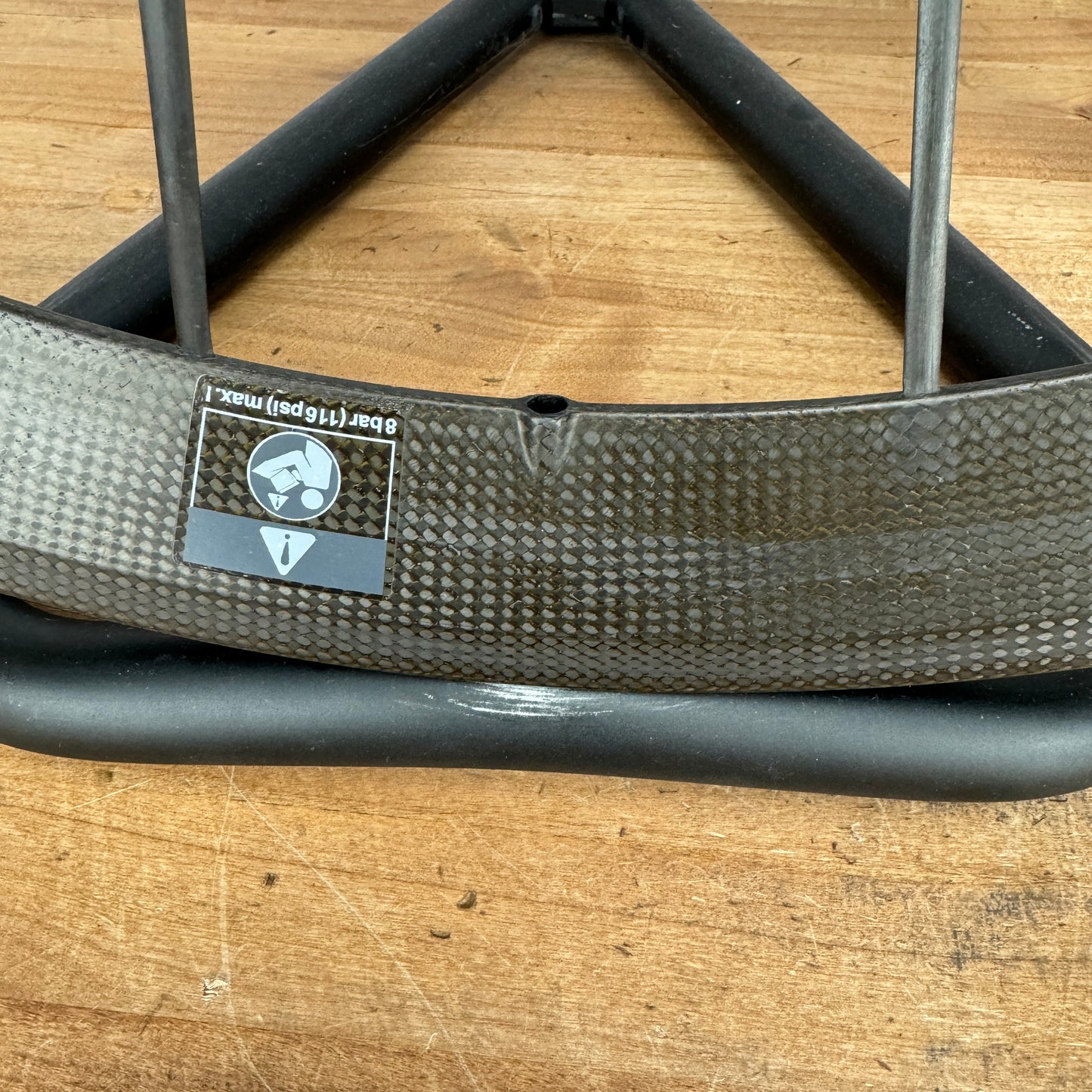 Lightweight Meilenstein Gen IV 16/20 Carbon Clincher Wheelset 700c Rim Brake 1231g