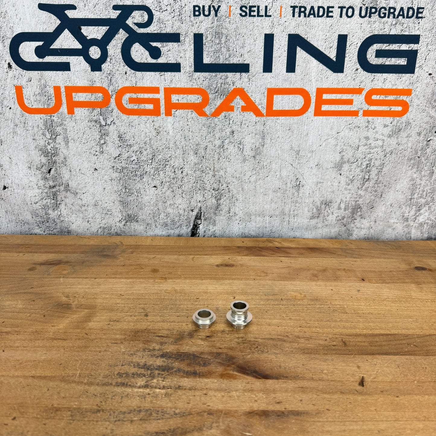 Industry Nine Aero Disc Brake 12mm Silver Front Hub End Caps