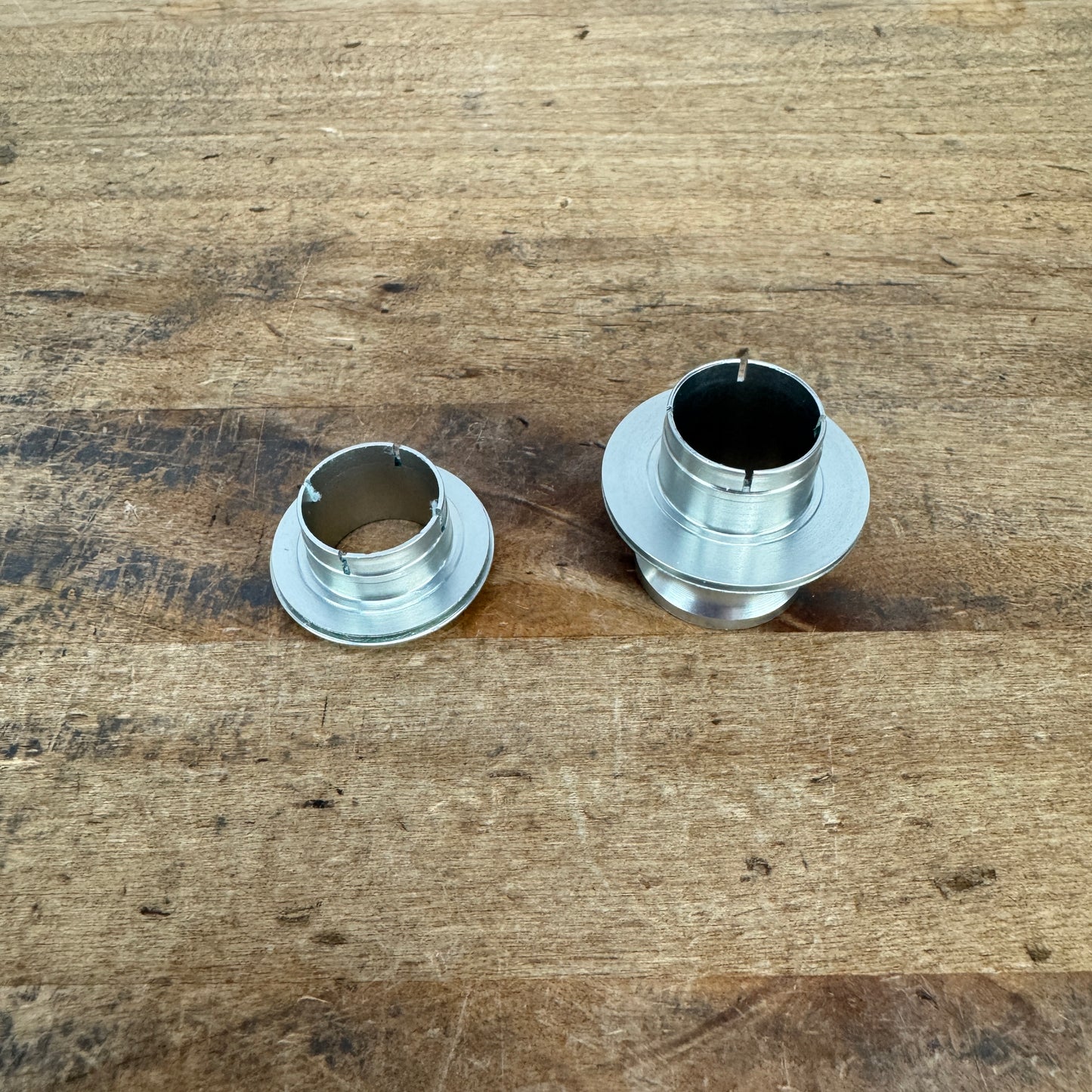 Industry Nine Aero Disc Brake 12mm Silver Front Hub End Caps