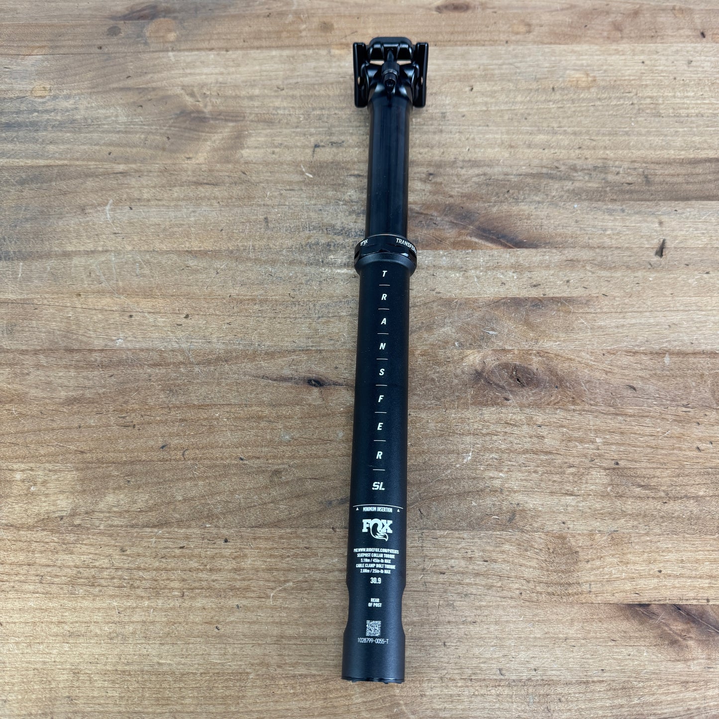 2022 Fox Transfer SL Performance 100mm Travel 30.9mm Dropper Seatpost