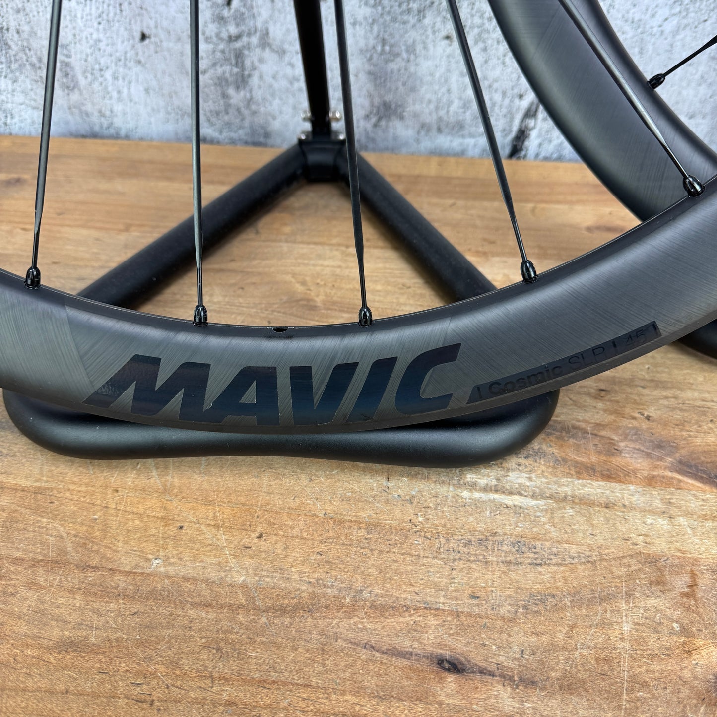Mint! Mavic Cosmic SLR 45 Carbon Tubeless Disc Brake Wheelset 700c Ceramic 1484g