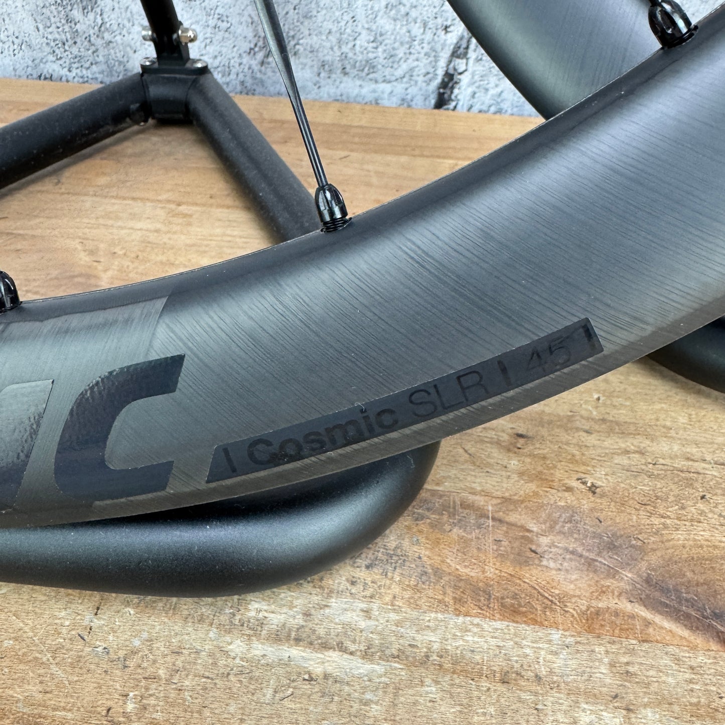 Mint! Mavic Cosmic SLR 45 Carbon Tubeless Disc Brake Wheelset 700c Ceramic 1484g