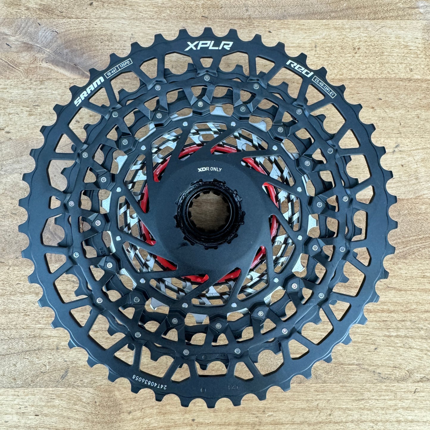 New! SRAM Red XPLR E1 XG-1391 10-46t XDR 13-Speed Bike Cassette 289g MSRP $660