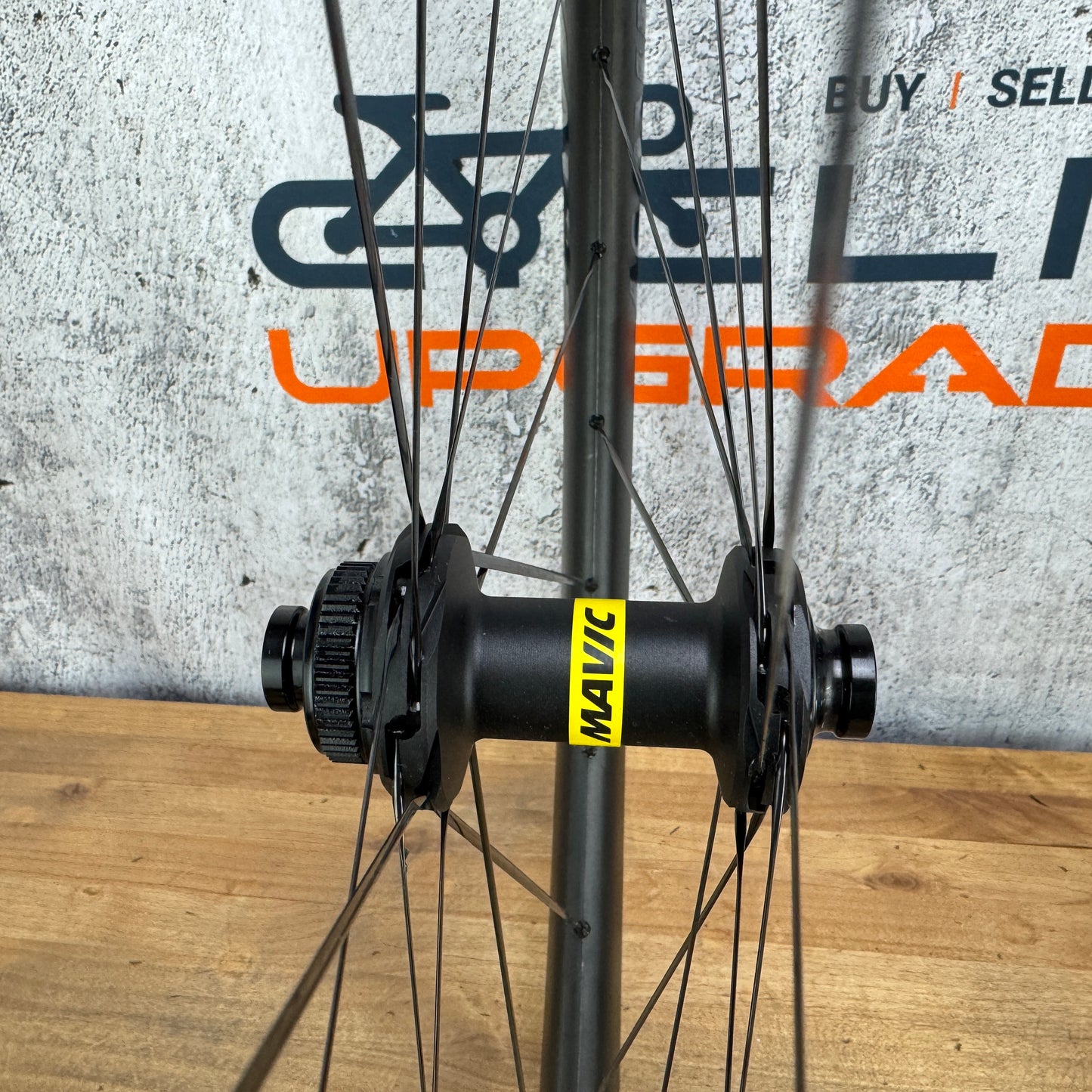 Mint! Mavic Cosmic SLR 45 Carbon Tubeless Disc Brake Wheelset 700c Ceramic 1484g