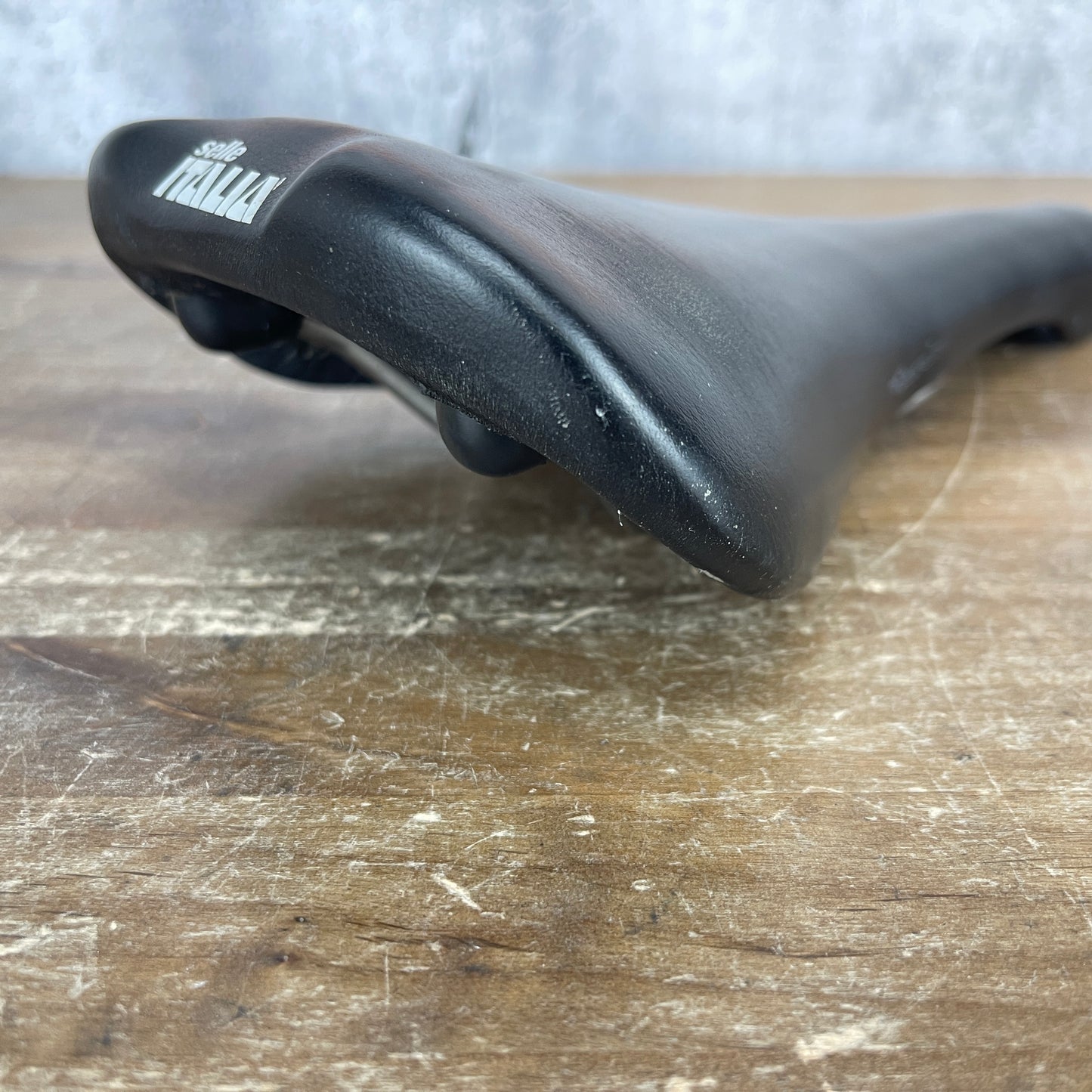 1987 Selle Italia Flite 7x7mm Titanium Rails 140mm Road Bike Saddle 221g
