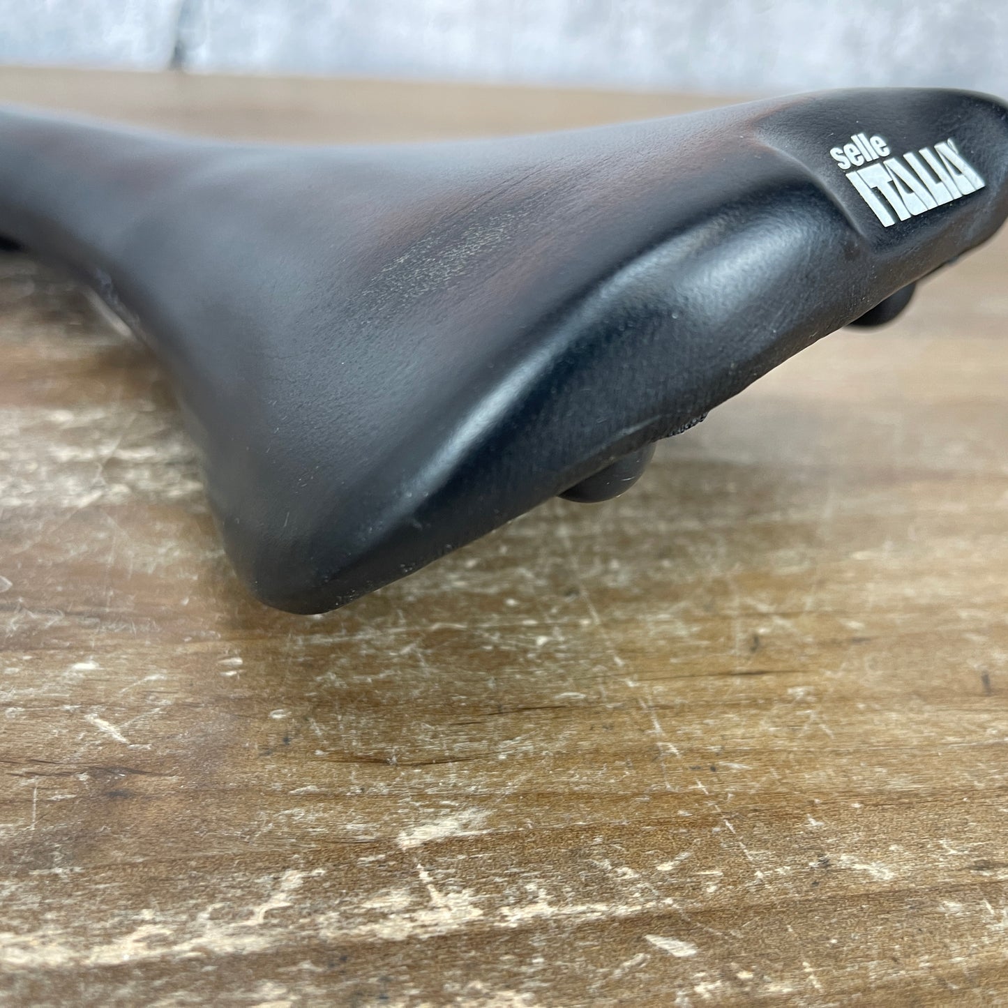 1987 Selle Italia Flite 7x7mm Titanium Rails 140mm Road Bike Saddle 221g