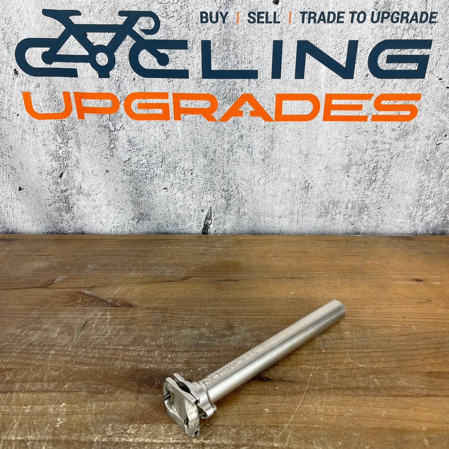 Thomson Elite 27.2mm x 250mm Alloy Road Bike Seatpost 195g Zero Setback