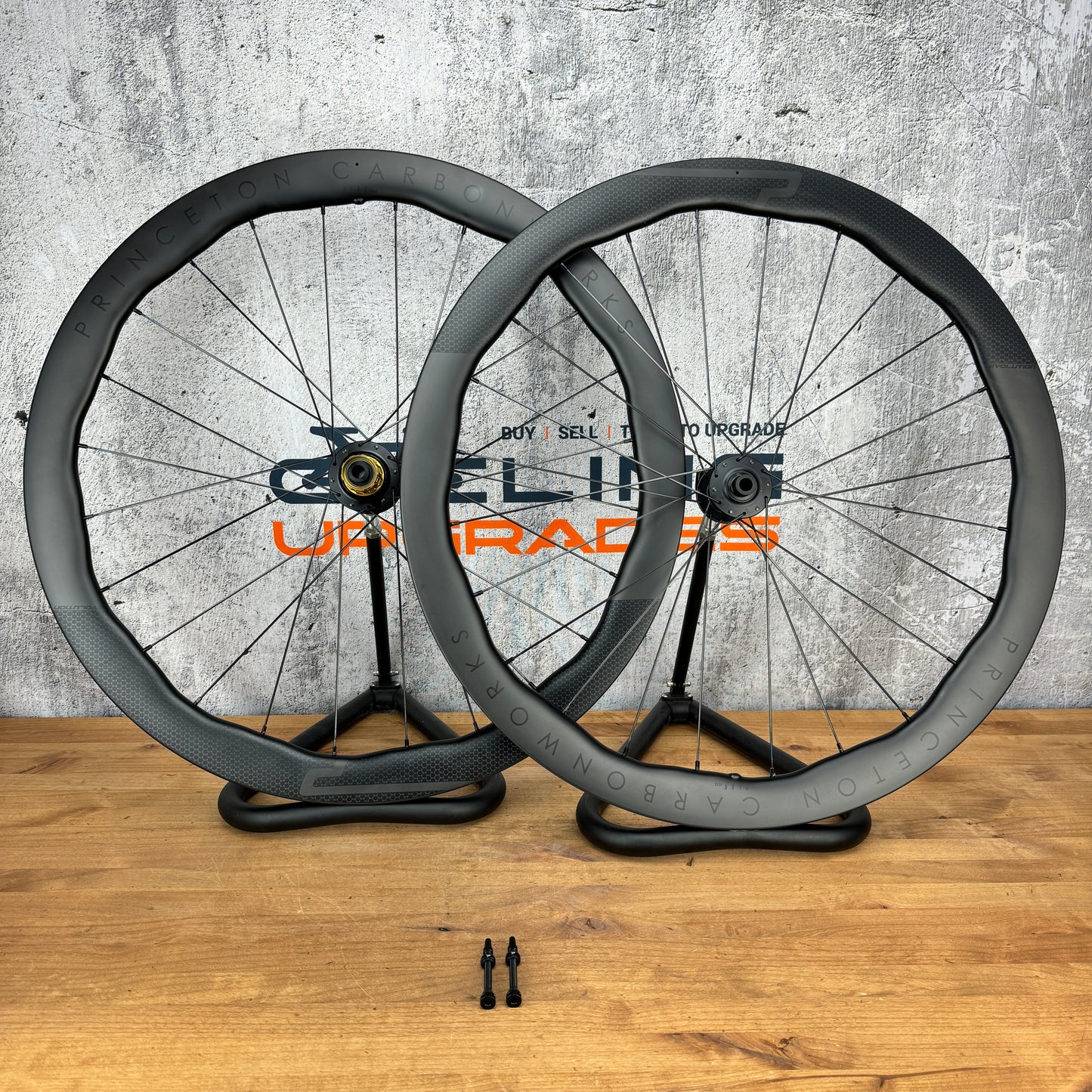 New! Princeton CarbonWorks Peak 4550 EVO Tactic TR02 Disc Brake Wheelset Matte