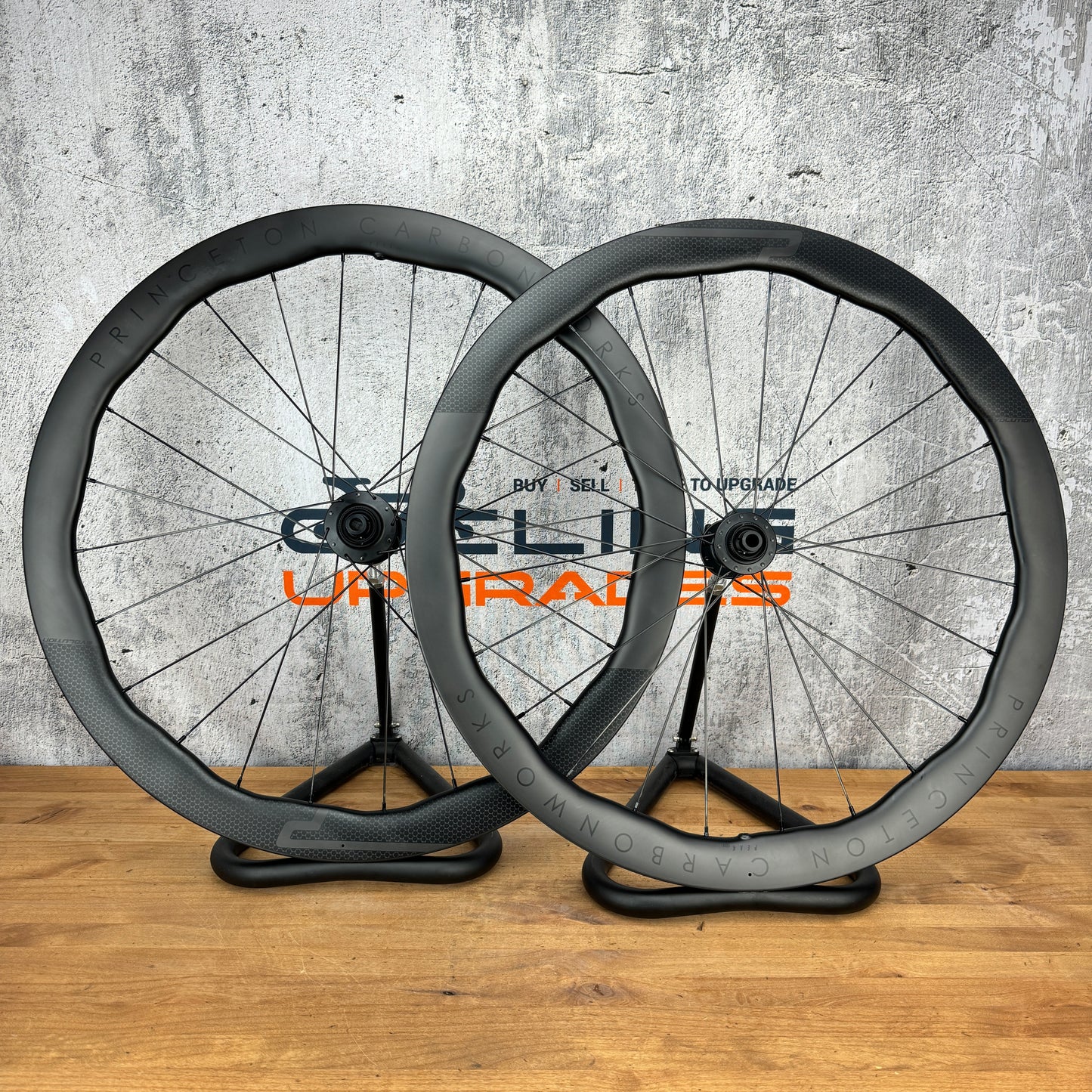New! Princeton CarbonWorks Peak 4550 EVO Tactic TR02 Disc Brake Wheelset Matte