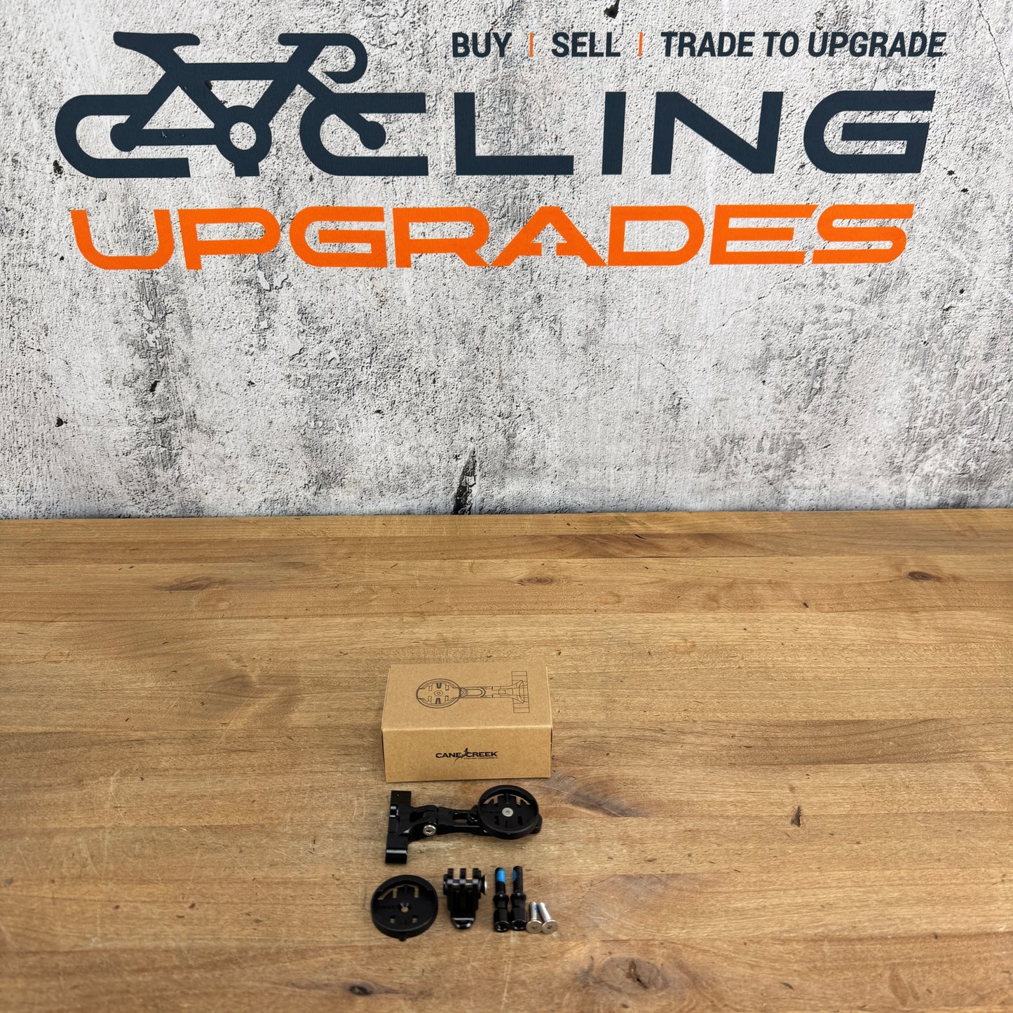 New! Cane Creek Bike Cycling Computer Mount w/ Accessory Mount Black BAH0050