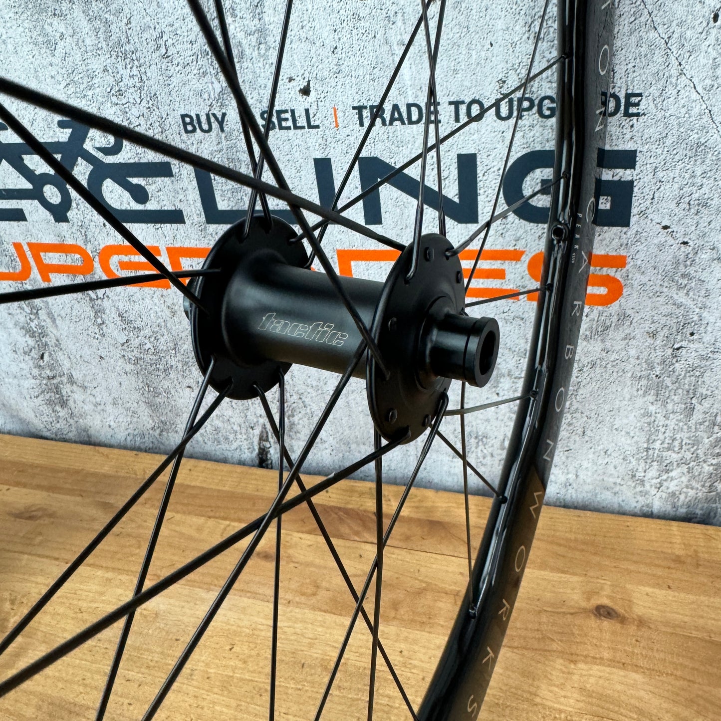 New! Princeton CarbonWorks Peak 4550 EVO Chrome Tactic TR02 Disc Brake Wheelset